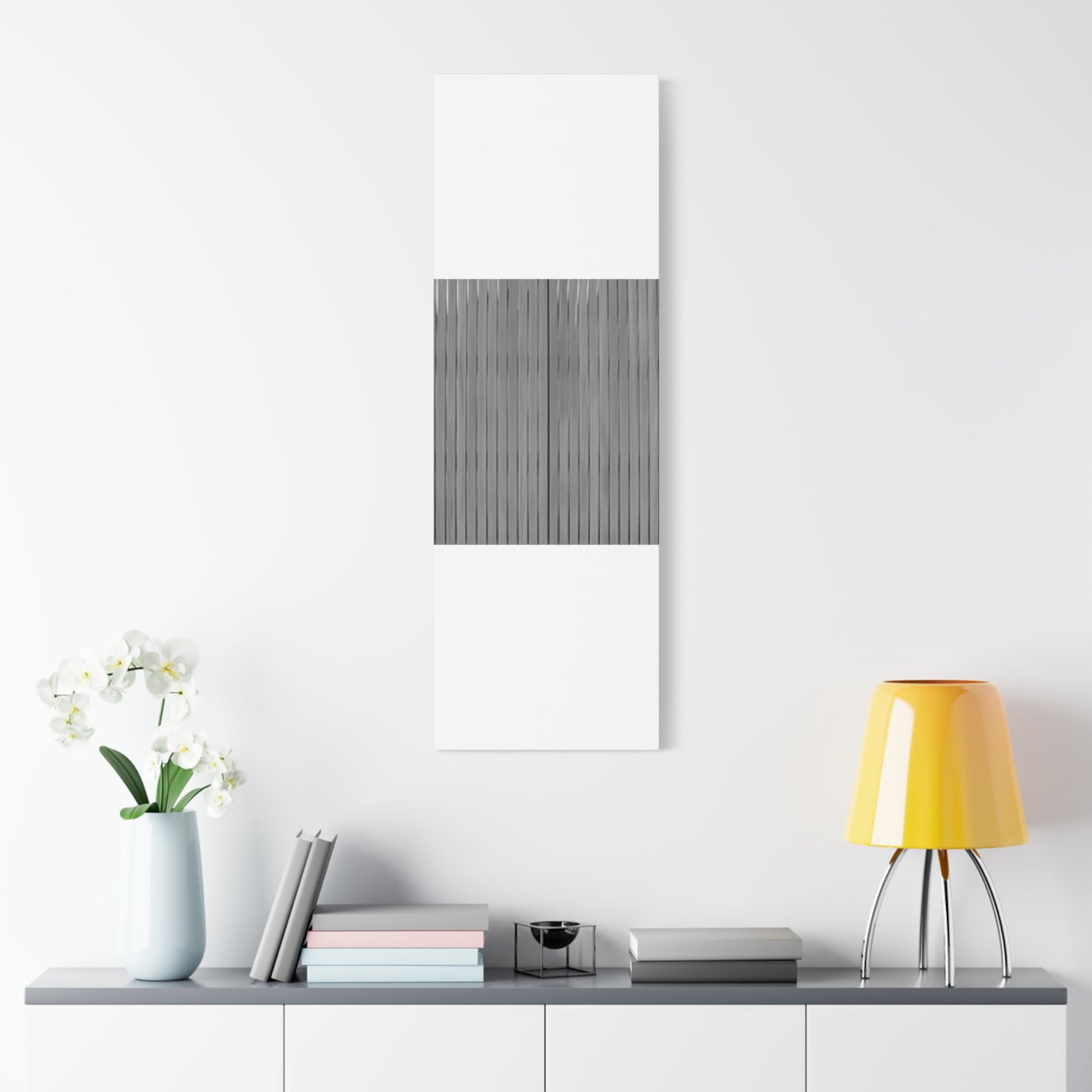 Modern Striped Canvas Art - 1.25" Stretched Wall Decor