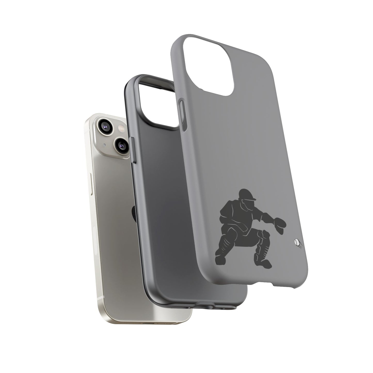 Baseball Catcher Phone Case - Tough Cases, Sports Phone Cover, Great for Athletes, Perfect Gift for Baseball Lovers, Unique Cell Phone Design