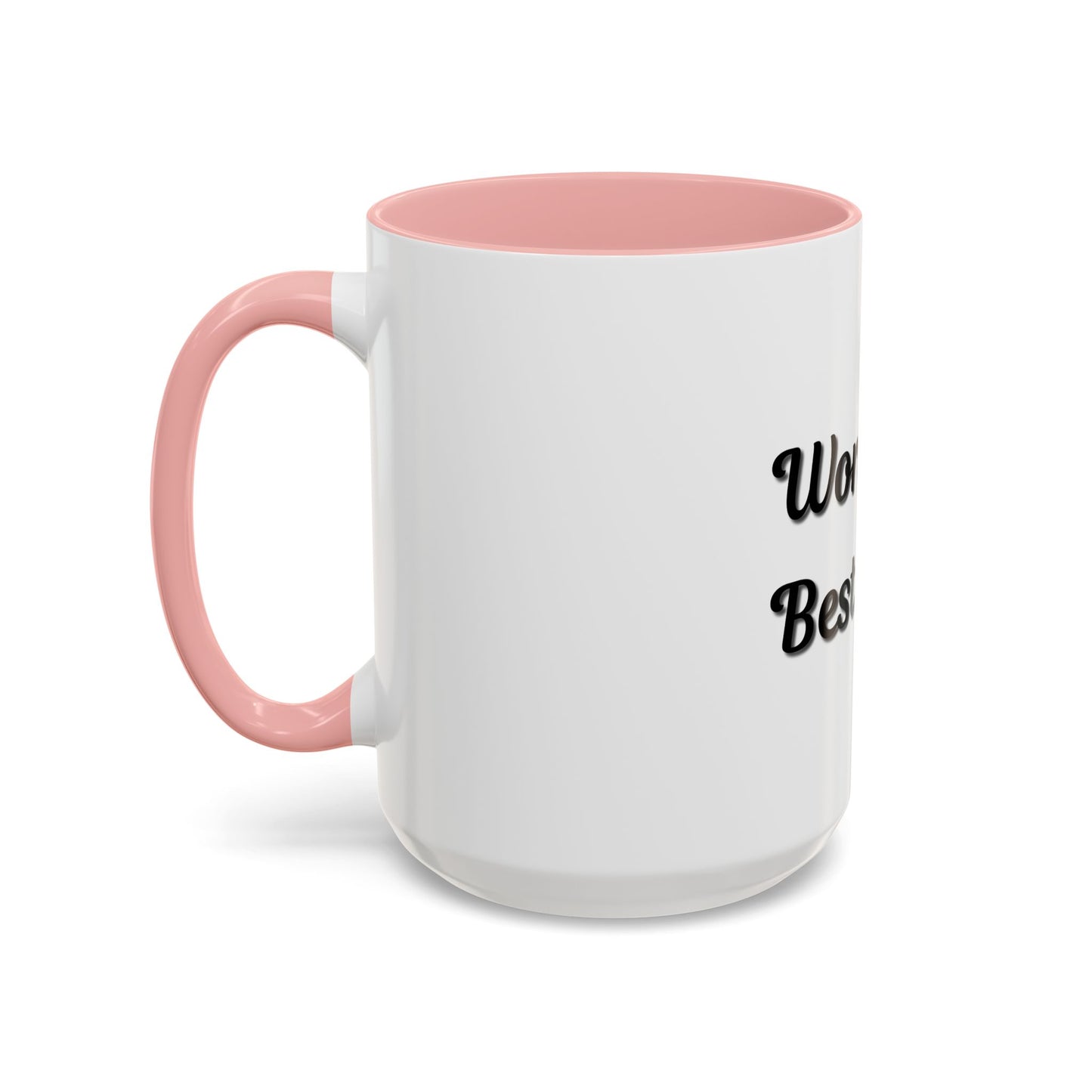 World's Best Mom Accent Coffee Mug - 11oz & 15oz - Perfect Gift for Mother's Day