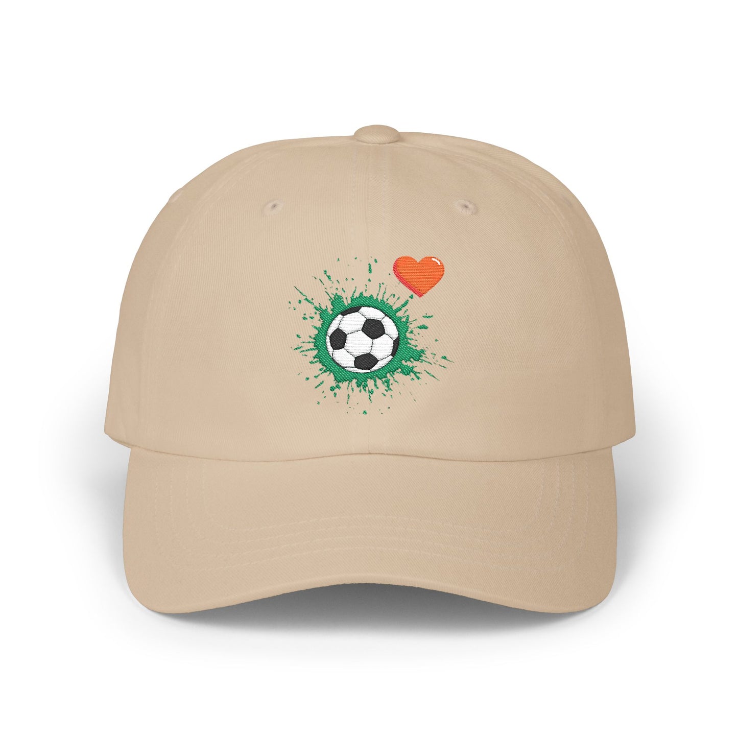 Soccer Love Dad Cap | Perfect Gift for Sports Lovers, Father's Day, Outdoor Events, Casual Wear, Adjustable Cap