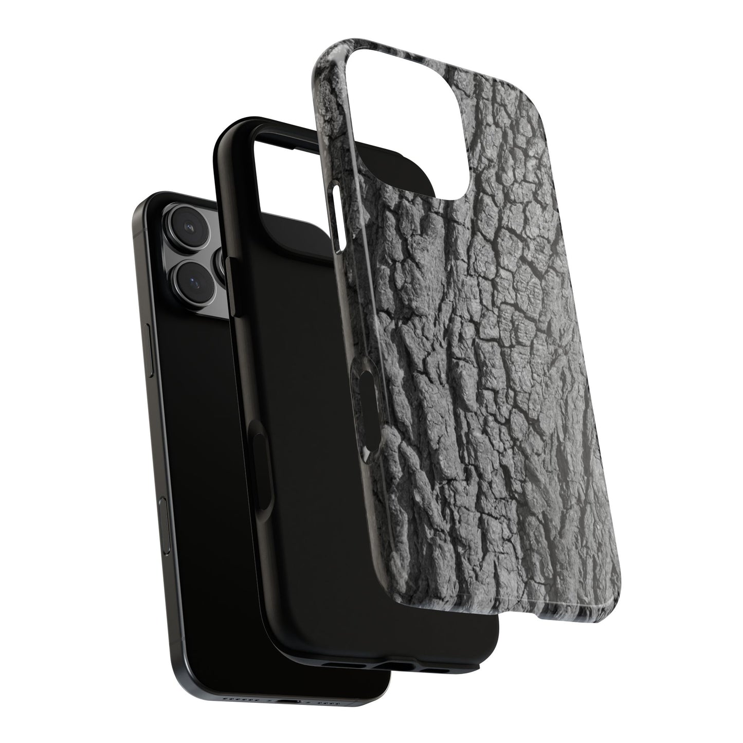 Rustic Bark Phone Case - Tough and Durable Protection