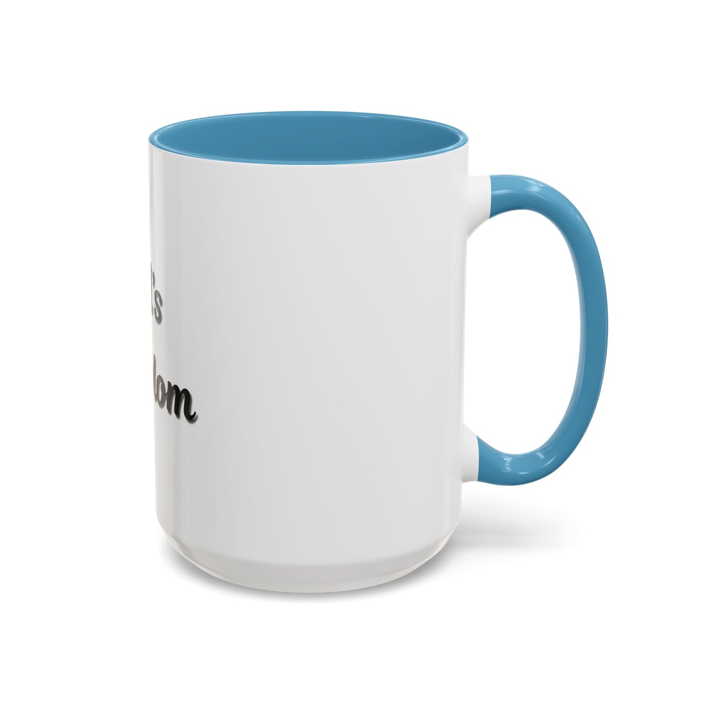 World's Best Mom Accent Coffee Mug - 11oz & 15oz - Perfect Gift for Mother's Day