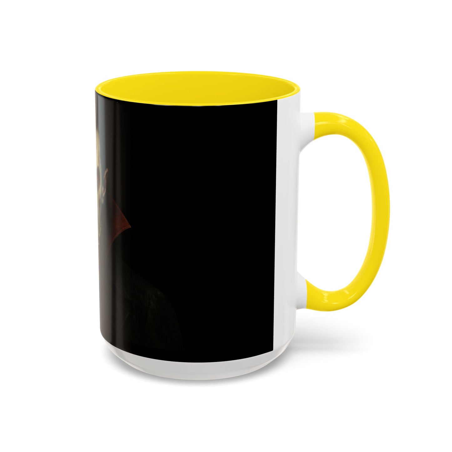 Gothic Dracula Vampire Accent Coffee Mug | Spooky Halloween Gift, Unique Home Decor, Collector's Mug, Coffee Lover's Gift