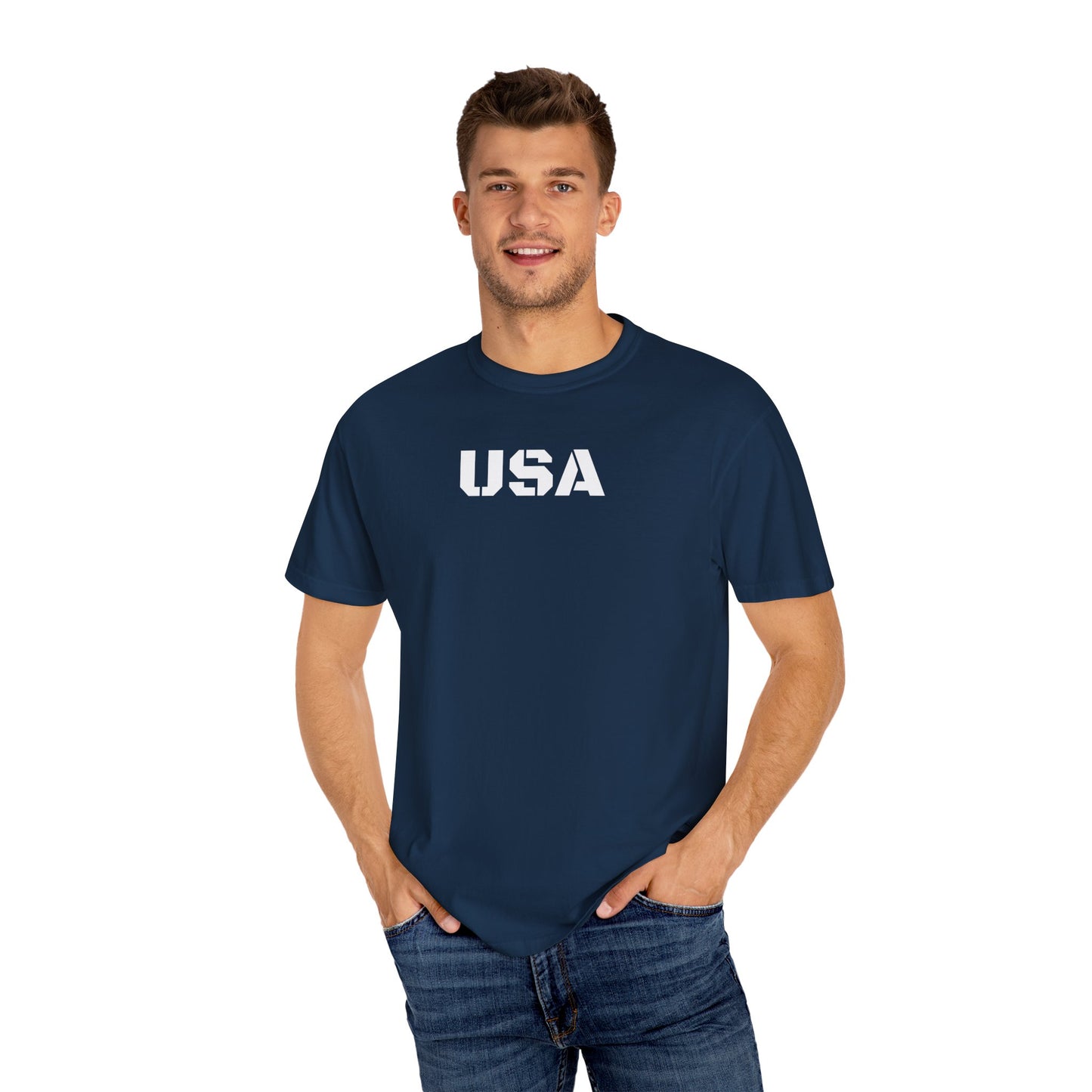 USA Vintage Unisex T-Shirt, Soft Cotton Tee, Casual Wear, Gifts for Her & Him, Summer Essentials, Independence Day Apparel