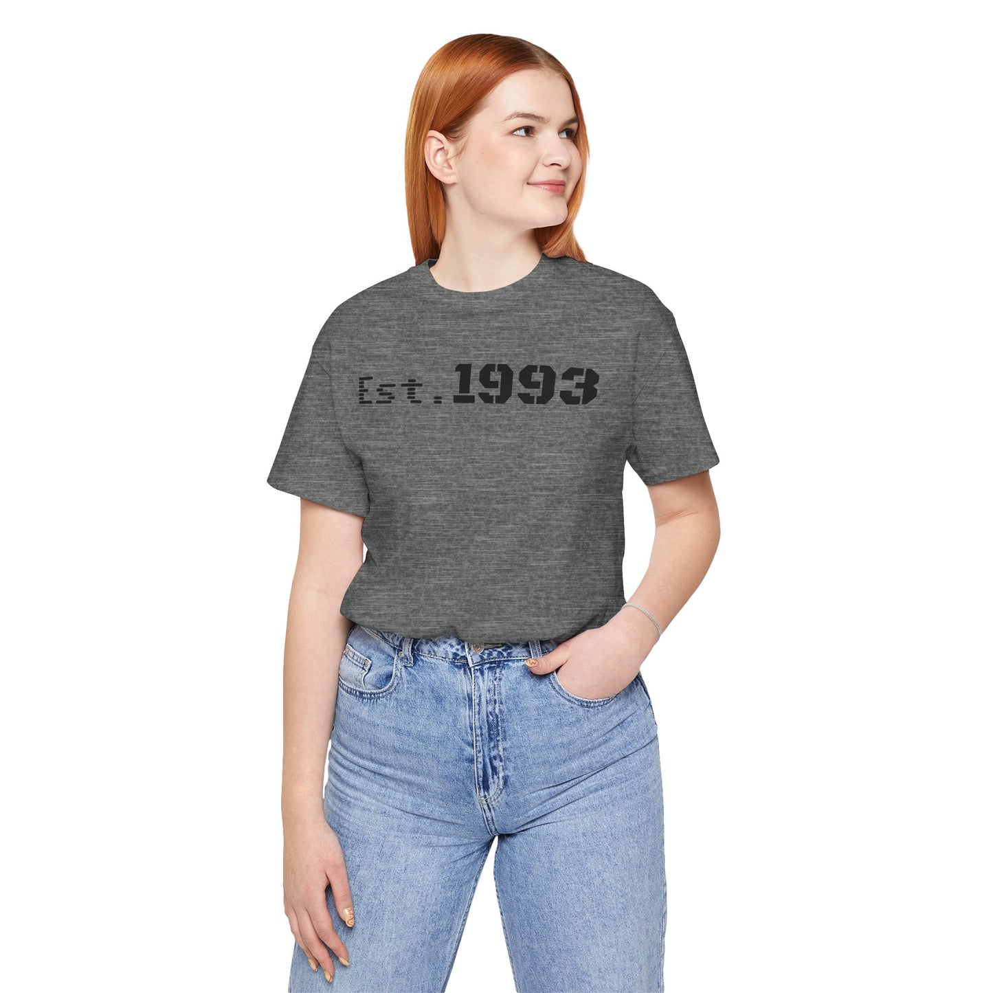Est. 1993 Unisex Short Sleeve Tee - Perfect for Birthdays, Nostalgia, Casual Wear, Gifts, and Celebrations