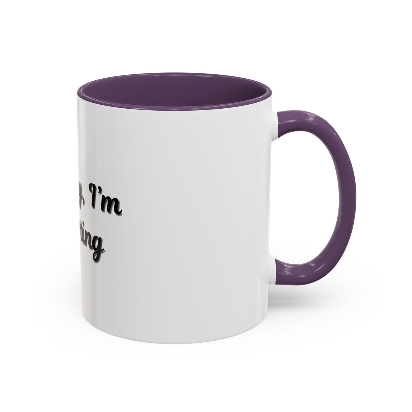 Introvert Coffee Mug - Go Away, I'm Introverting - Black Accent for Relaxing Moments