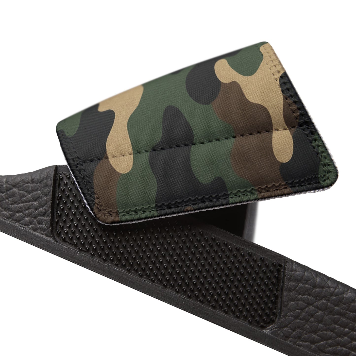 Camouflage Men's Slip-On Sandals | Casual Comfort Footwear for Summer, Beach Days, Outdoor Activities, Gifts for Him, Fashionable Slides
