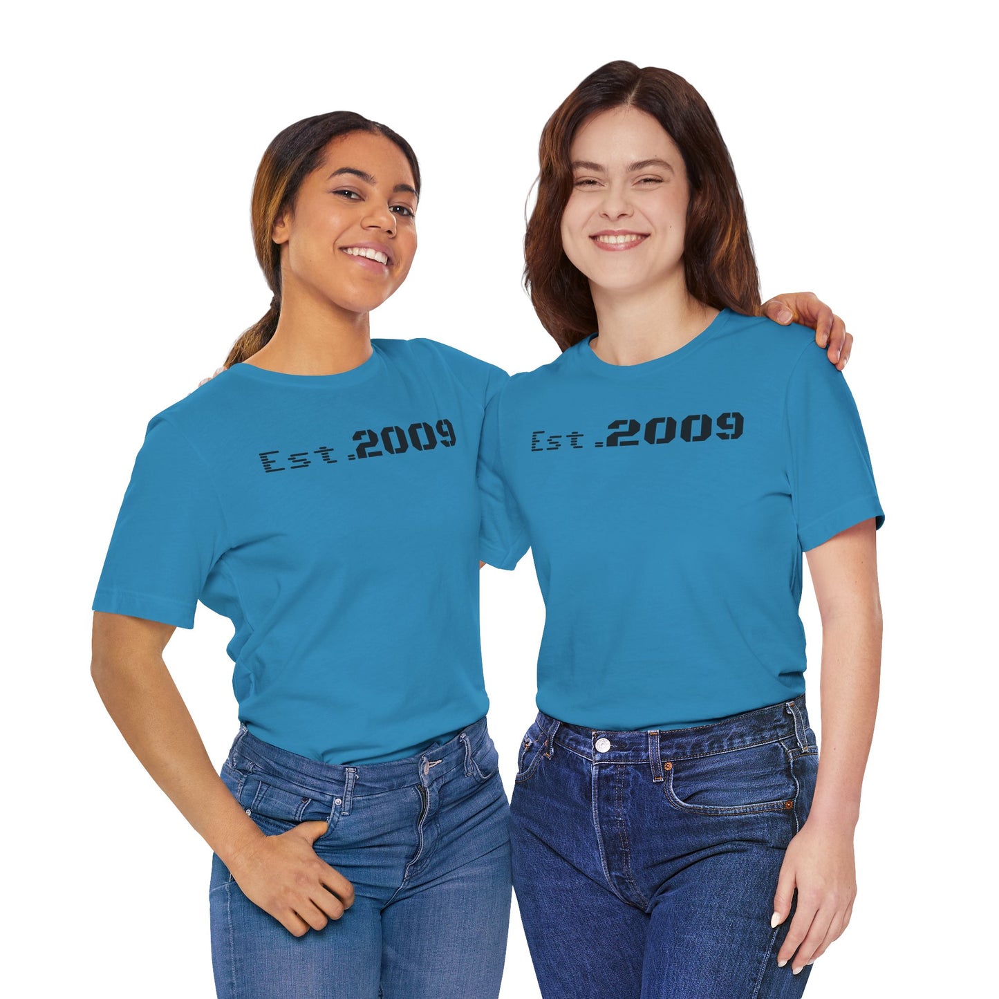 Established 2009 Unisex Tee - Casual Wear, Birthday Gift, Graduation Outfit, Anniversary Shirt, Personalized Fashion