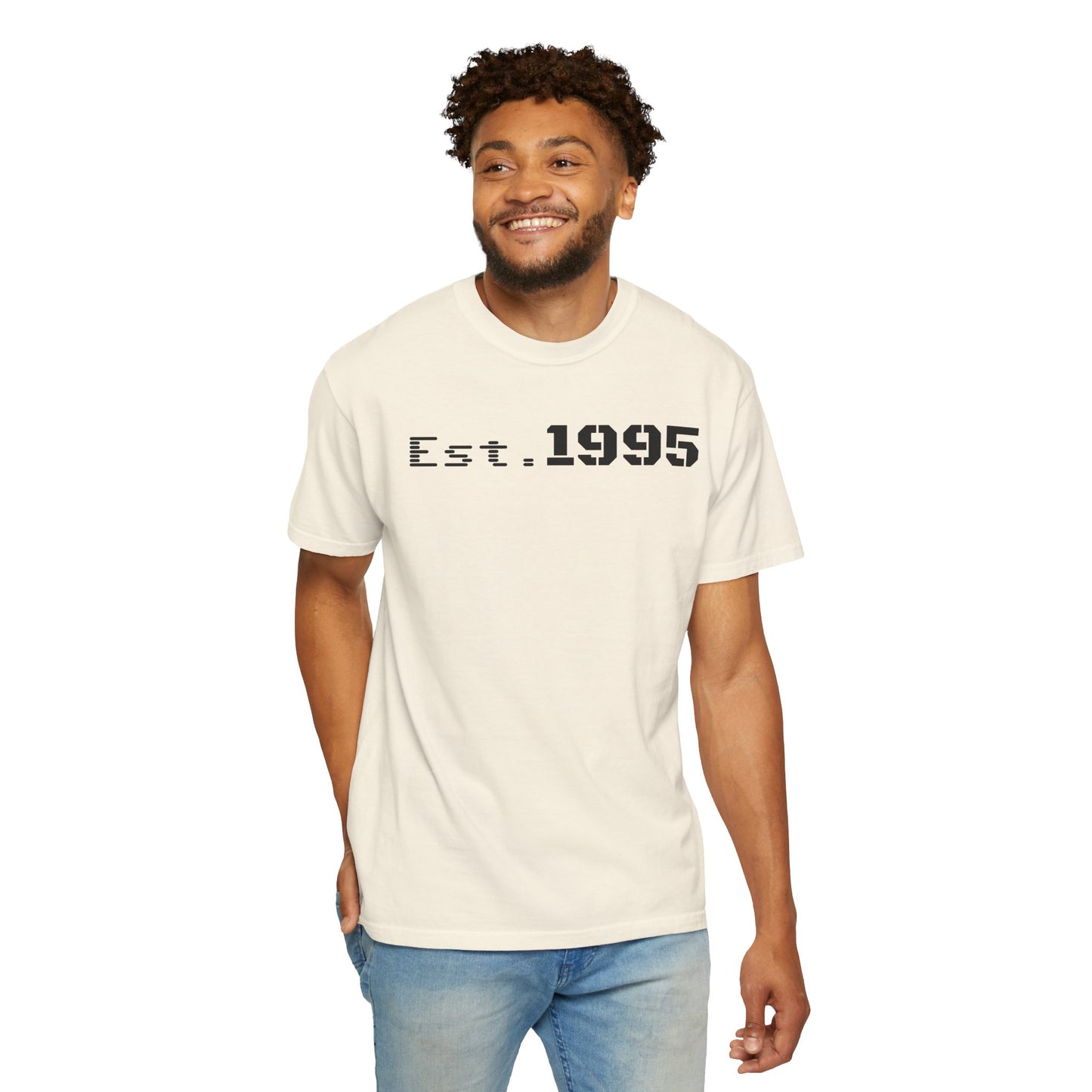 Vintage Est. 1995 T-Shirt, Retro Unisex Tee, Perfect Gift for Birthdays, Casual Wear, Nostalgic Apparel