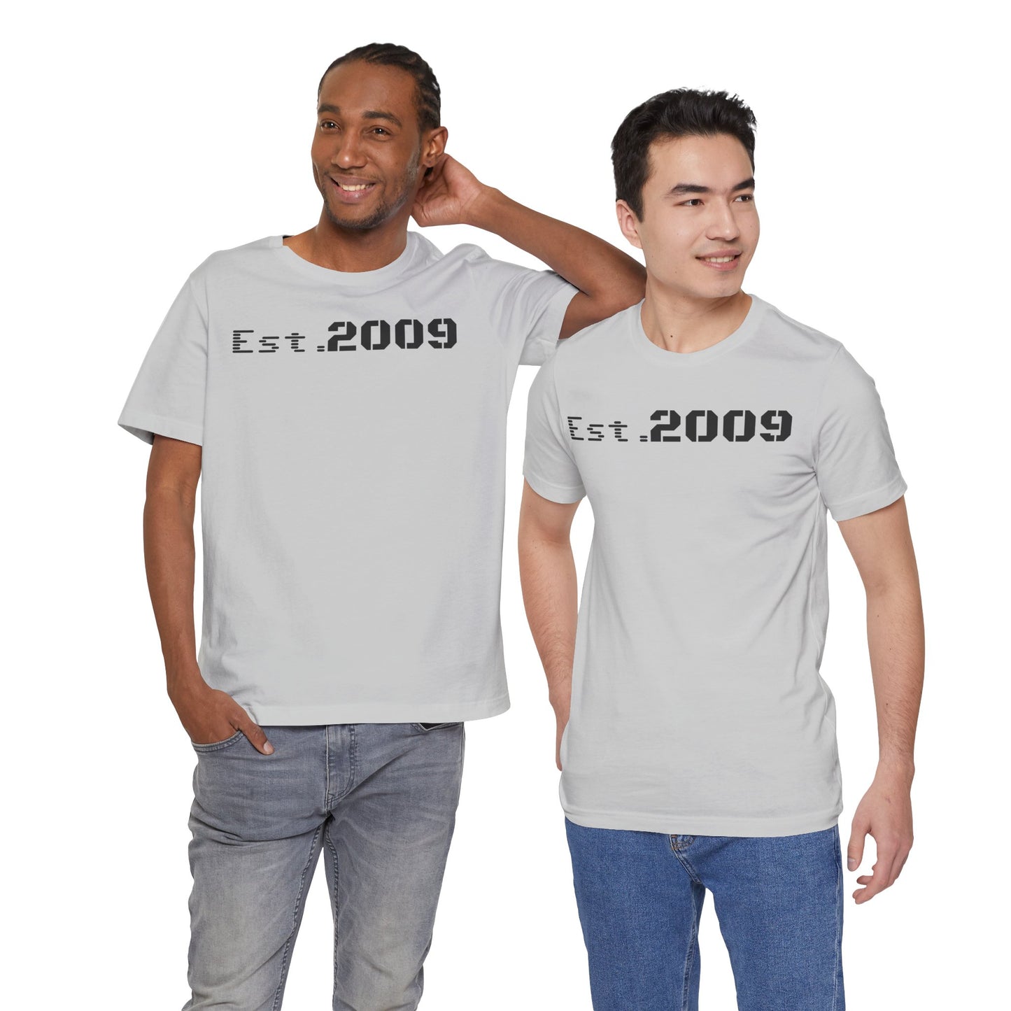 Established 2009 Unisex Tee - Casual Wear, Birthday Gift, Graduation Outfit, Anniversary Shirt, Personalized Fashion