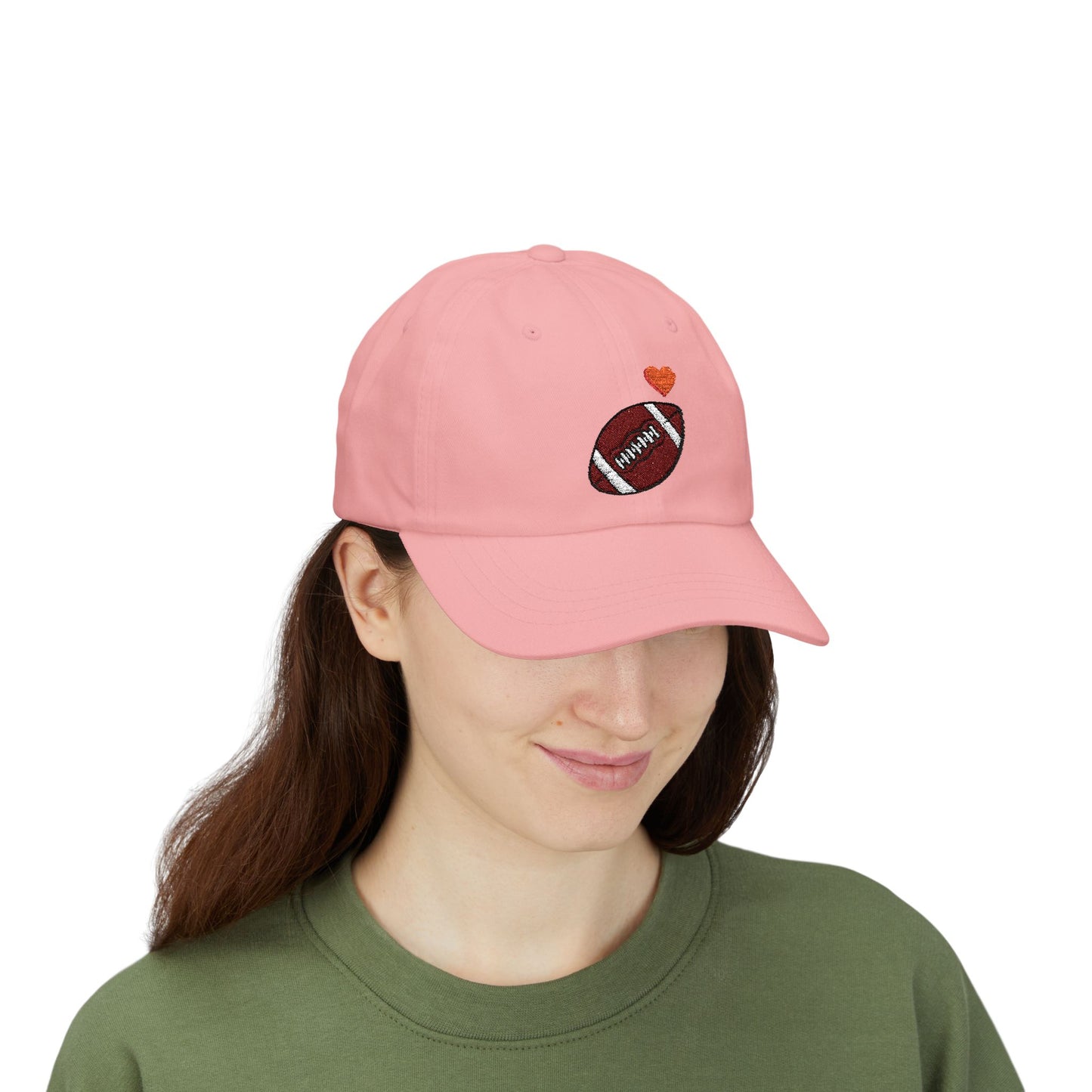 Cute Football Dad Cap, Father's Day Gift, Casual Style Hat, Sports Lover Accessory, Gift for Dad, Outdoor Activities