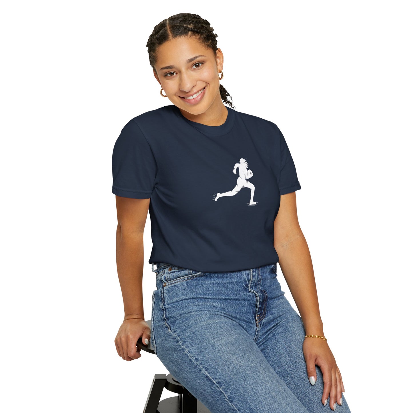 Unisex Football Player T-Shirt | Comfortable Sports Tee, Gift for Runners, Casual Wear, Workout Clothing, Everyday Style