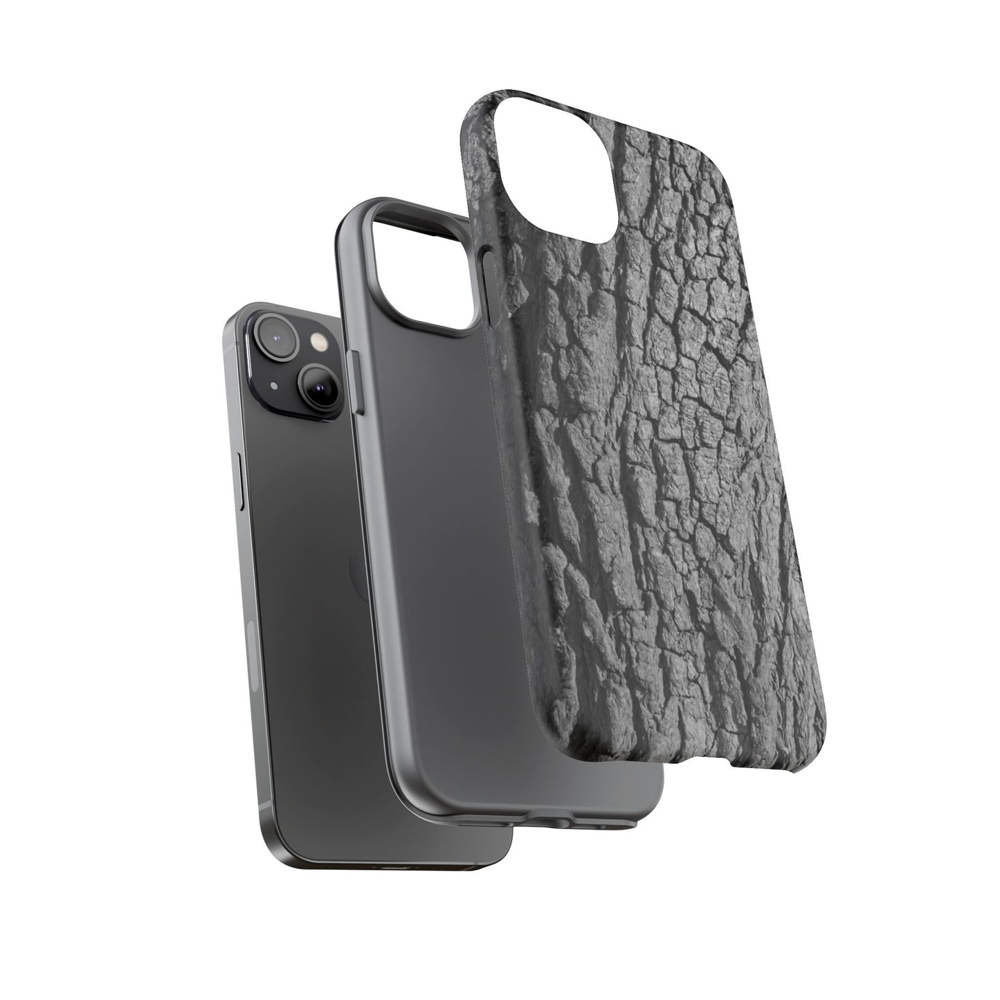 Rustic Bark Phone Case - Tough and Durable Protection