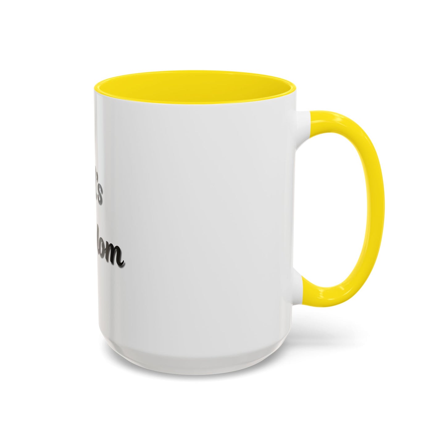 World's Best Mom Accent Coffee Mug - 11oz & 15oz - Perfect Gift for Mother's Day
