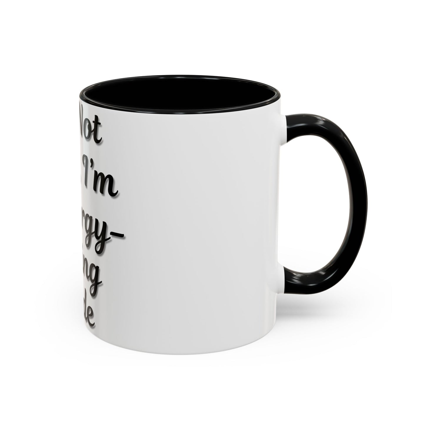 Humorous Coffee Mug - "I'm Not Lazy, I'm in Energy-Saving Mode"