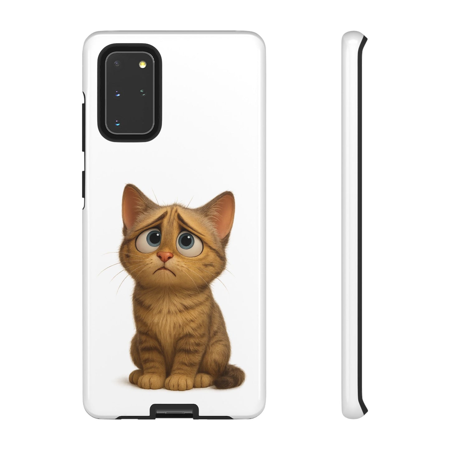 Cute Cat Phone Case, Funny Kitty Case, Animal Lover Gift, Cat Lover Accessory, Unique Cat Design Case, Pet Mom Gift