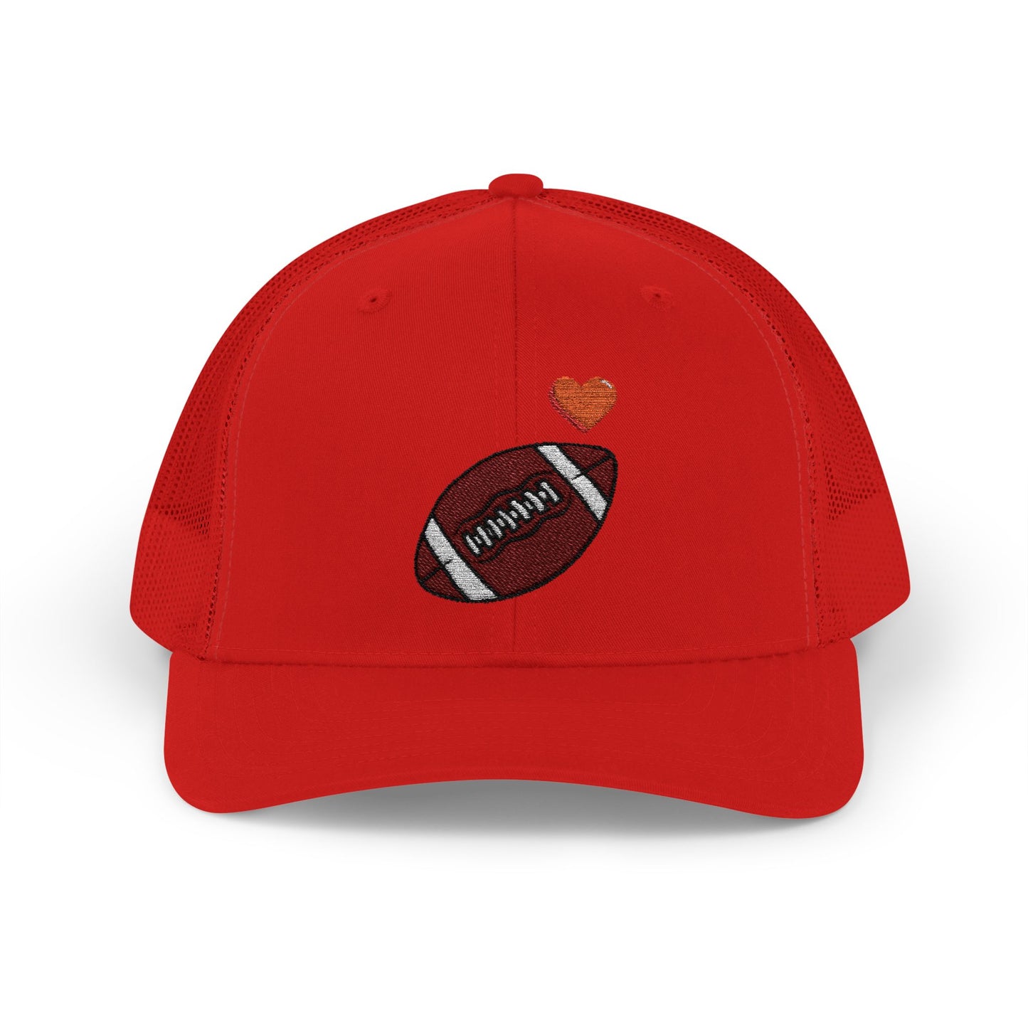 Football Love Snapback Trucker Cap, Sports Hat, Gift for Sports Fans, Casual Wear, Outdoor Activities