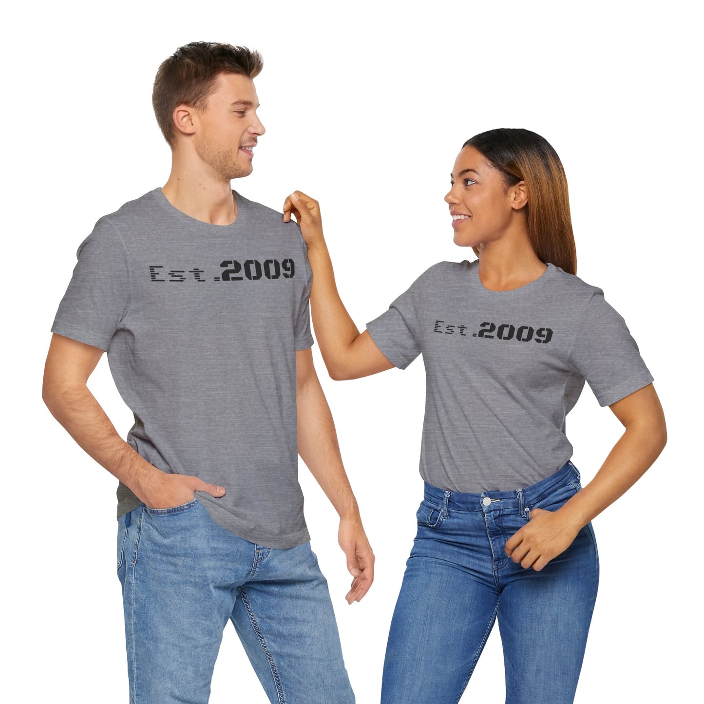 Established 2009 Unisex Tee - Casual Wear, Birthday Gift, Graduation Outfit, Anniversary Shirt, Personalized Fashion
