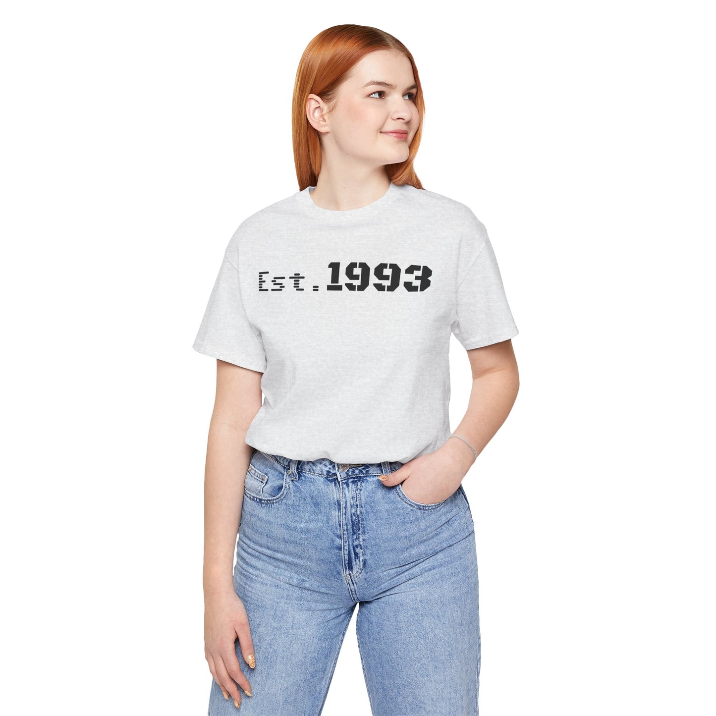Est. 1993 Unisex Short Sleeve Tee - Perfect for Birthdays, Nostalgia, Casual Wear, Gifts, and Celebrations