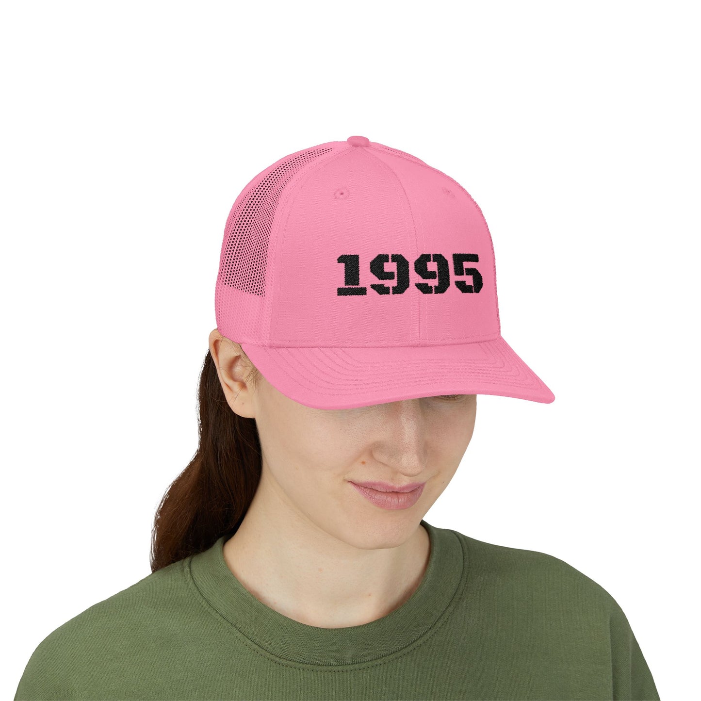 1995 Snapback Trucker Cap, Retro Cap, Vintage Style Hat, Birthday Gift, Casual Wear, 90s Fashion, Unisex Headwear
