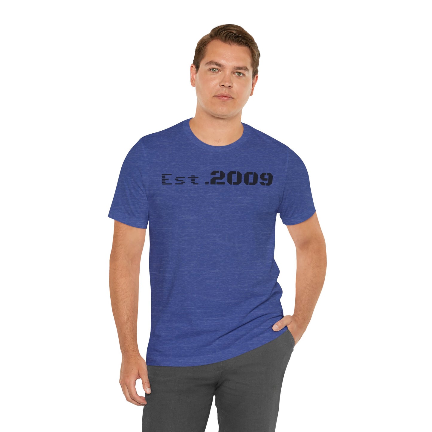 Established 2009 Unisex Tee - Casual Wear, Birthday Gift, Graduation Outfit, Anniversary Shirt, Personalized Fashion