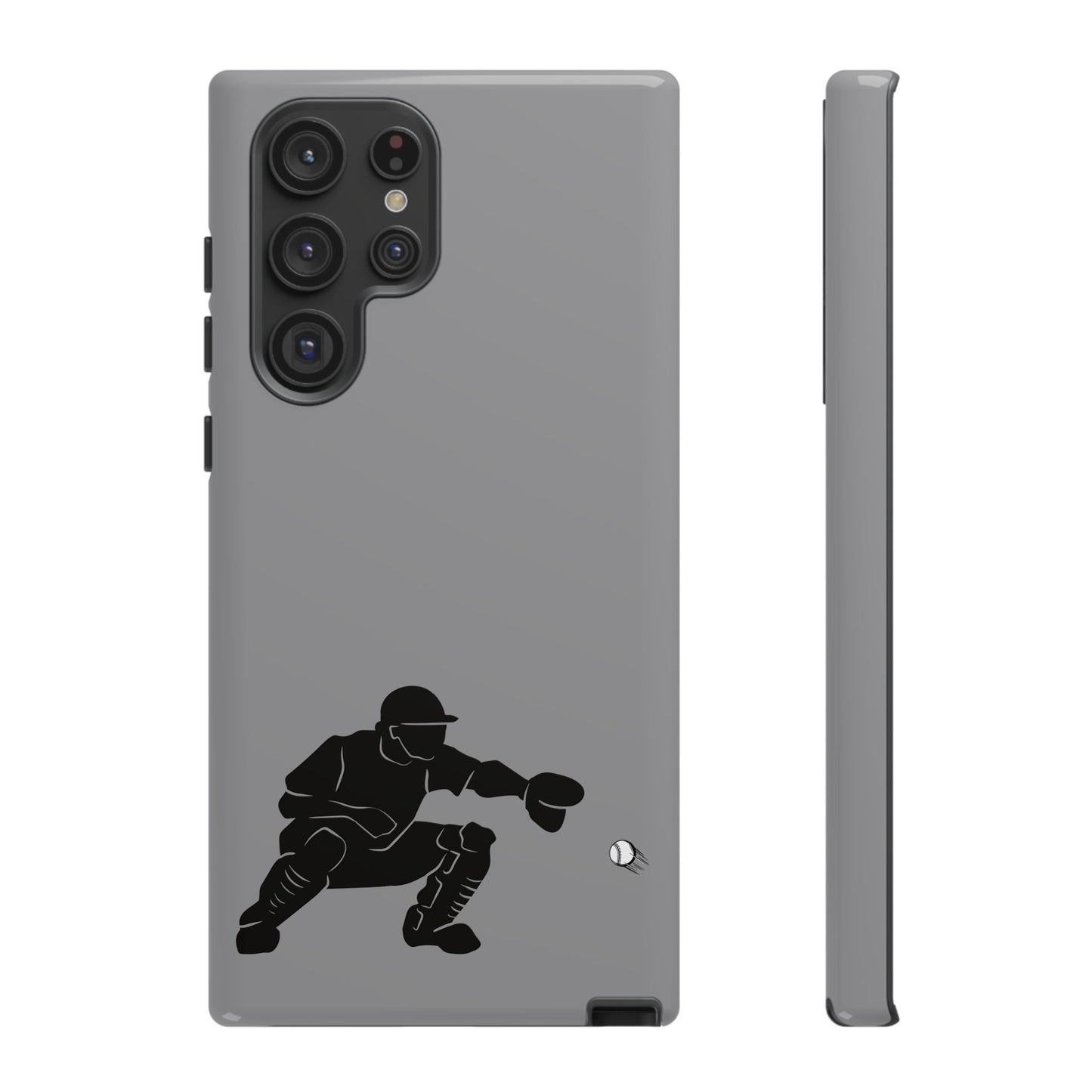 Baseball Catcher Phone Case - Tough Cases, Sports Phone Cover, Great for Athletes, Perfect Gift for Baseball Lovers, Unique Cell Phone Design