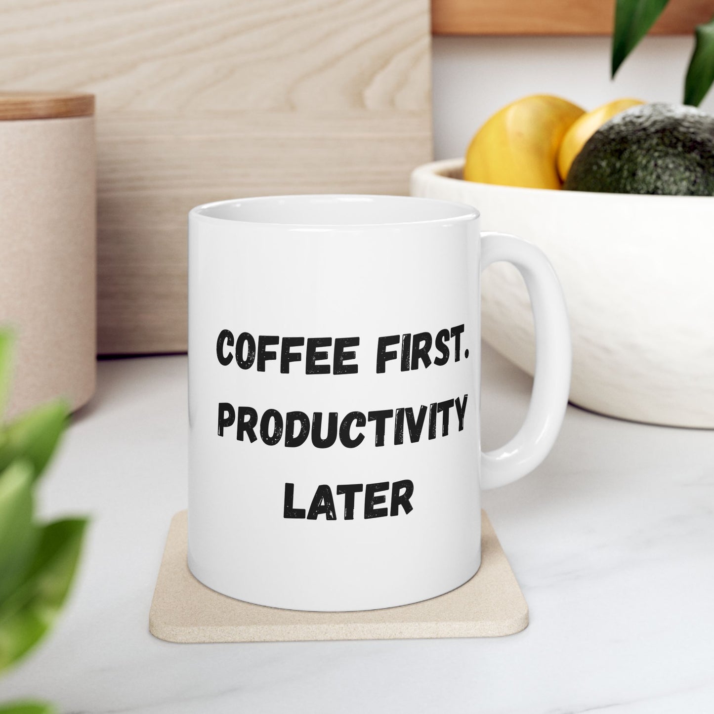 Inspiring Ceramic Coffee Mug - 11oz & 15oz - Perfect for Creativity & Motivation Lovers