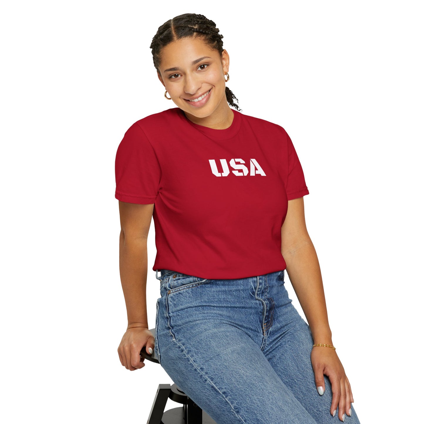 USA Vintage Unisex T-Shirt, Soft Cotton Tee, Casual Wear, Gifts for Her & Him, Summer Essentials, Independence Day Apparel