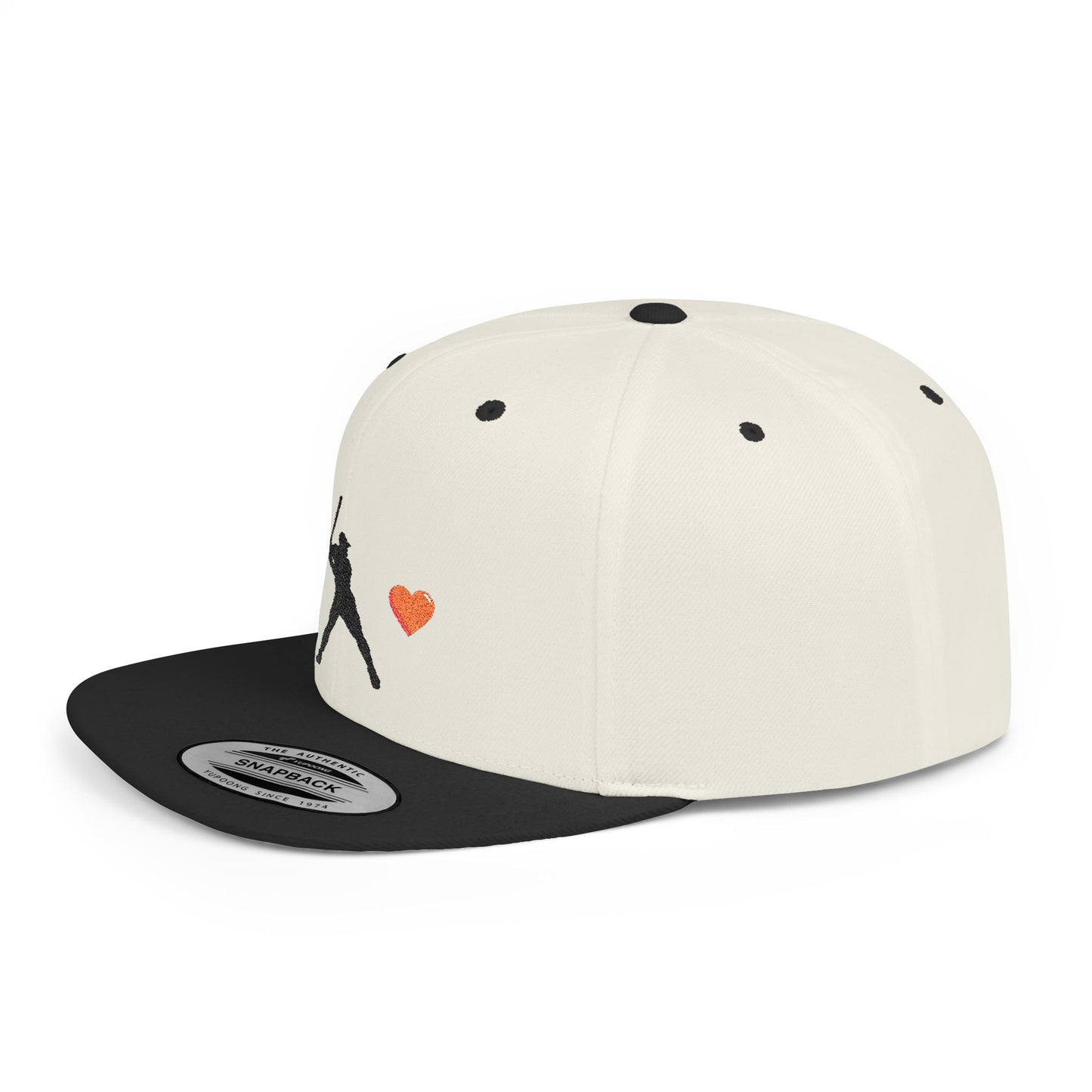 Baseball Love Snapback Hat | Gift for Sports Fans, Casual Wear, Team Spirit, Father's Day, Birthday, Outdoor Activities