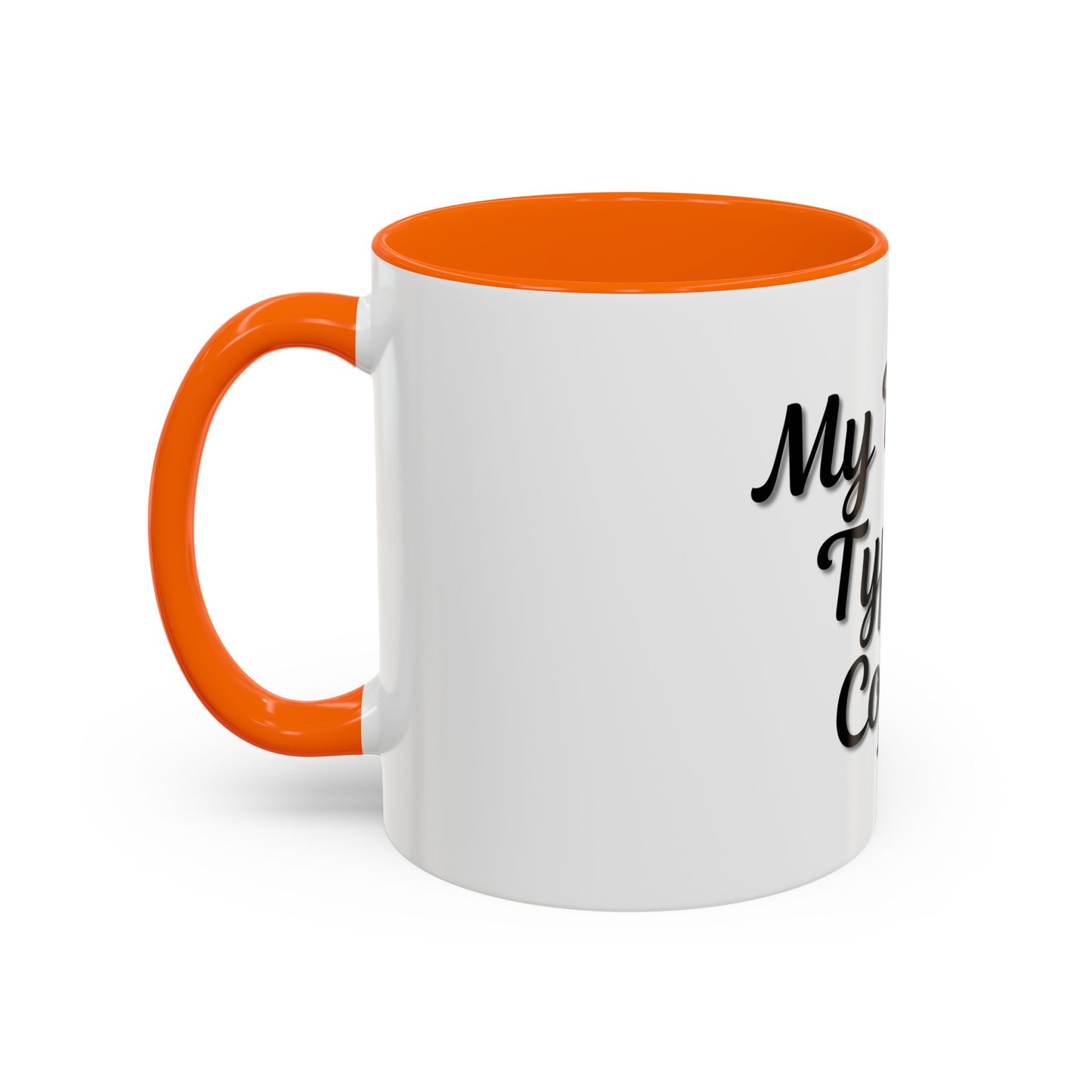 My Blood Type is Coffee Accent Mug - Perfect Gift for Coffee Lovers