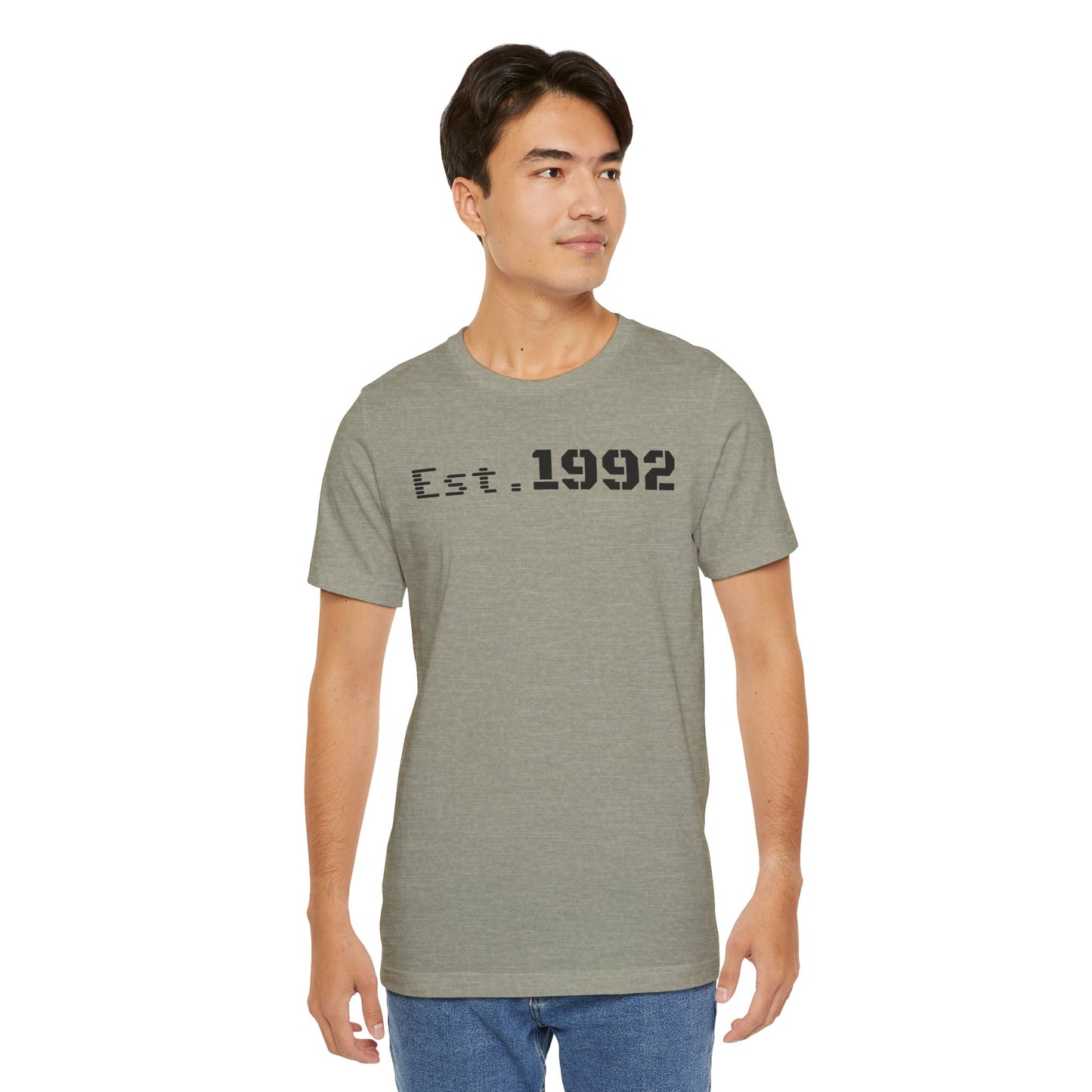 Est. 1992 Unisex Jersey Tee - Retro Birthday Gift, Casual Wear, Cool Vintage T-Shirt, Gift for Him, Gift for Her