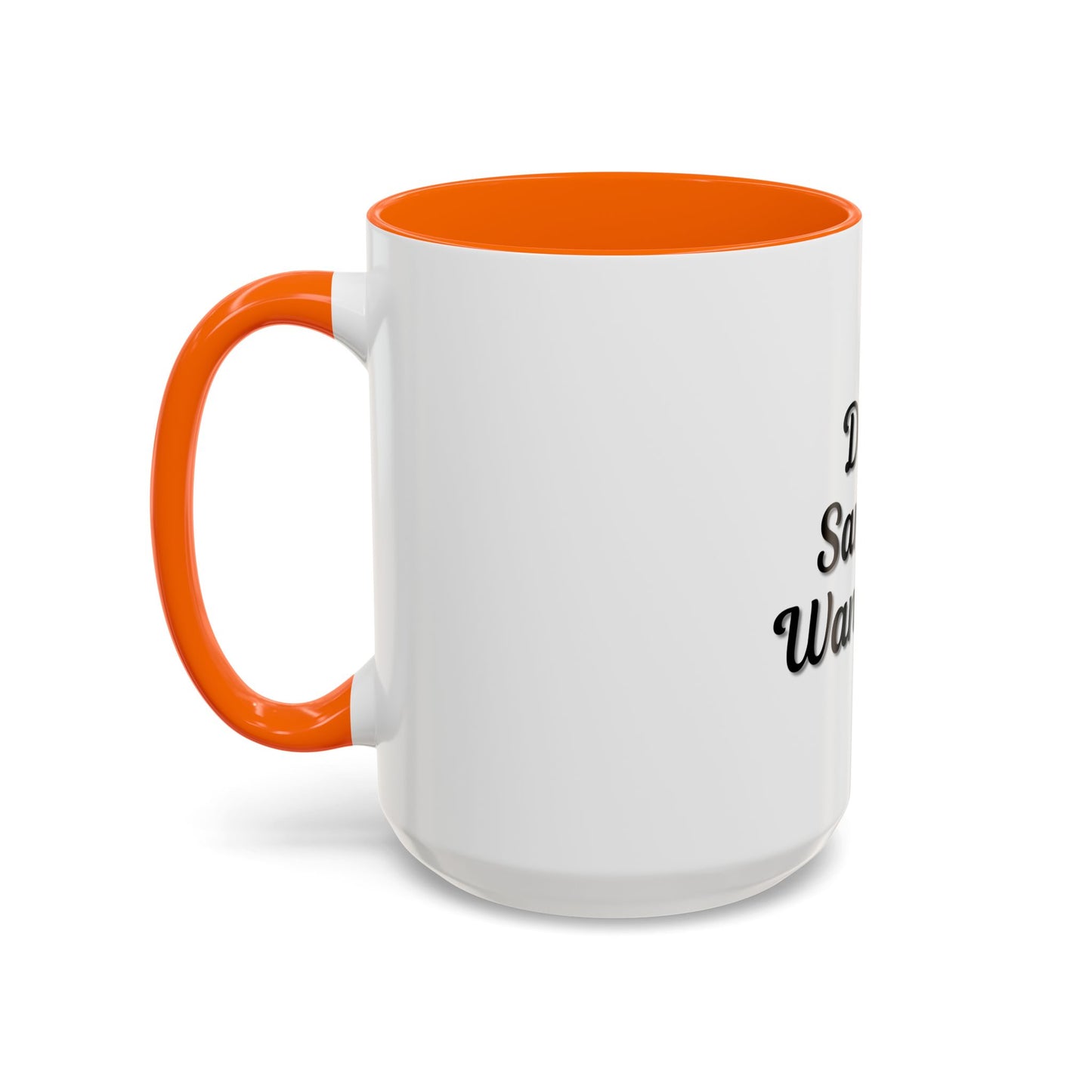 Dear Santa Accent Coffee Mug - Fun Holiday Mug for Christmas Enthusiasts