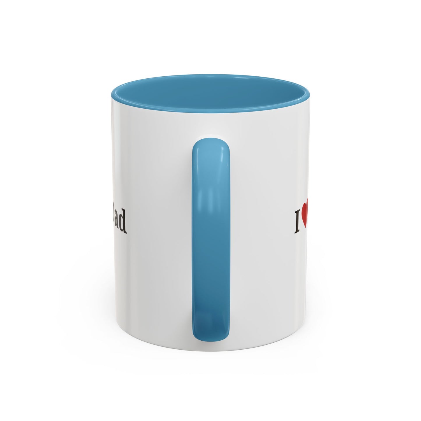 I Love Dad Accent Coffee Mug - Perfect Gift for Father's Day & Birthdays