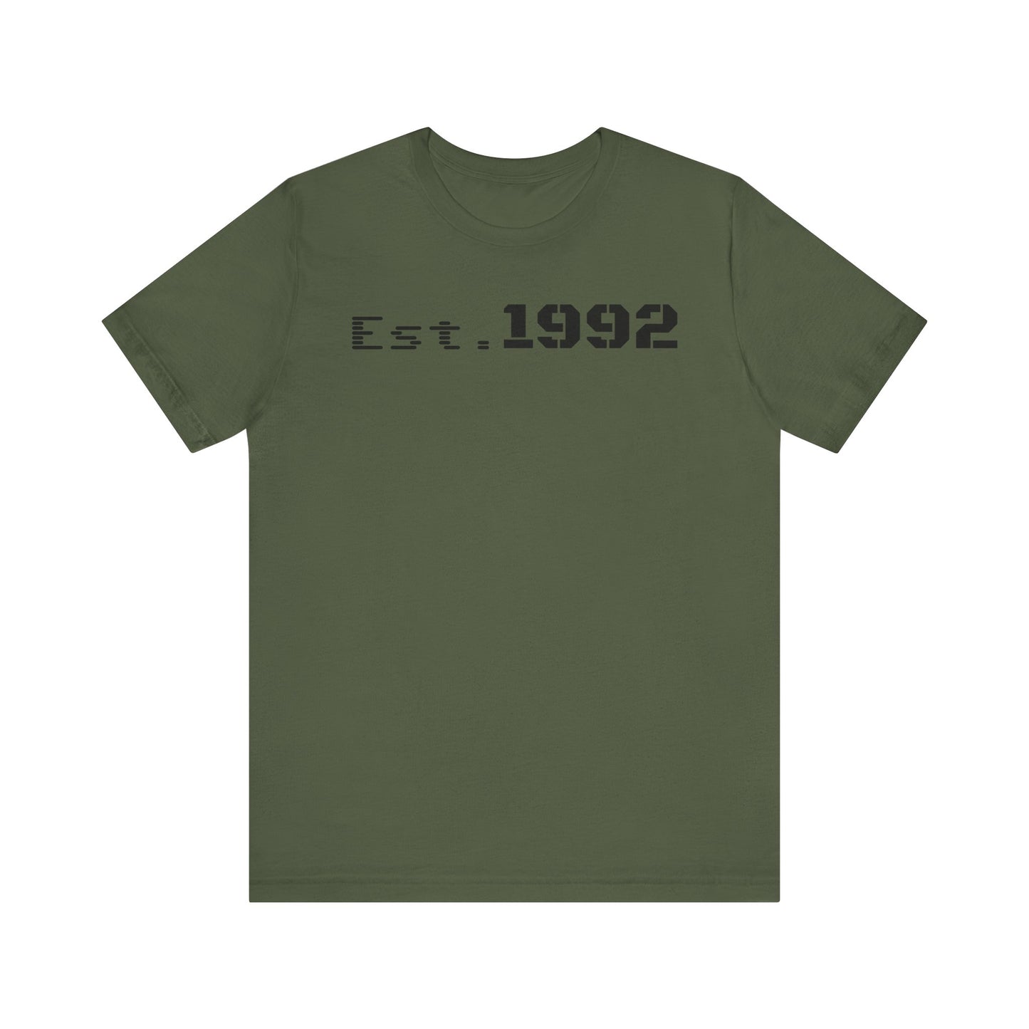Est. 1992 Unisex Jersey Tee - Retro Birthday Gift, Casual Wear, Cool Vintage T-Shirt, Gift for Him, Gift for Her