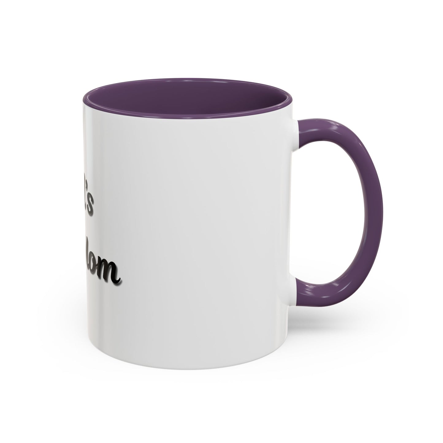 World's Best Mom Accent Coffee Mug - 11oz & 15oz - Perfect Gift for Mother's Day