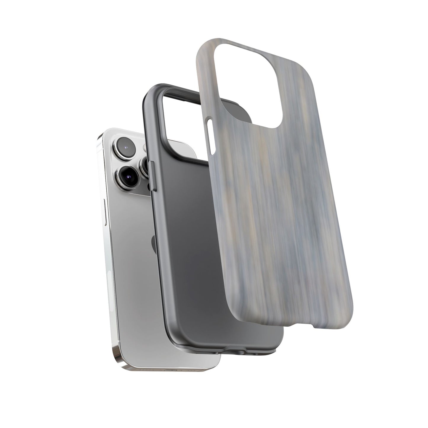 Stylish Tough Phone Case - Durable Protection with Modern Marble Design
