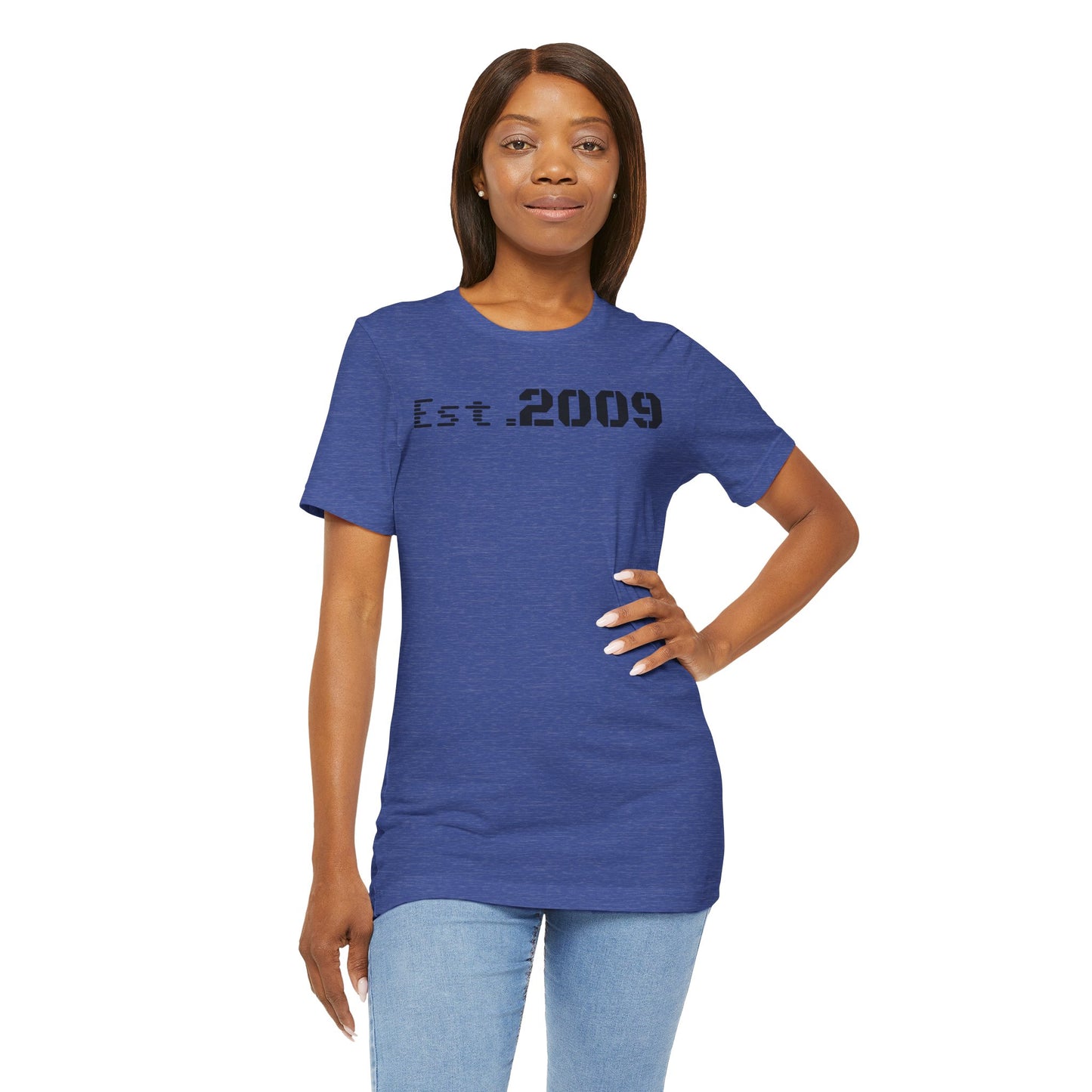 Established 2009 Unisex Tee - Casual Wear, Birthday Gift, Graduation Outfit, Anniversary Shirt, Personalized Fashion