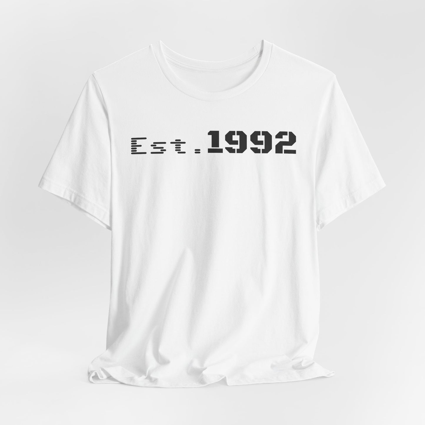 Est. 1992 Unisex Jersey Tee - Retro Birthday Gift, Casual Wear, Cool Vintage T-Shirt, Gift for Him, Gift for Her