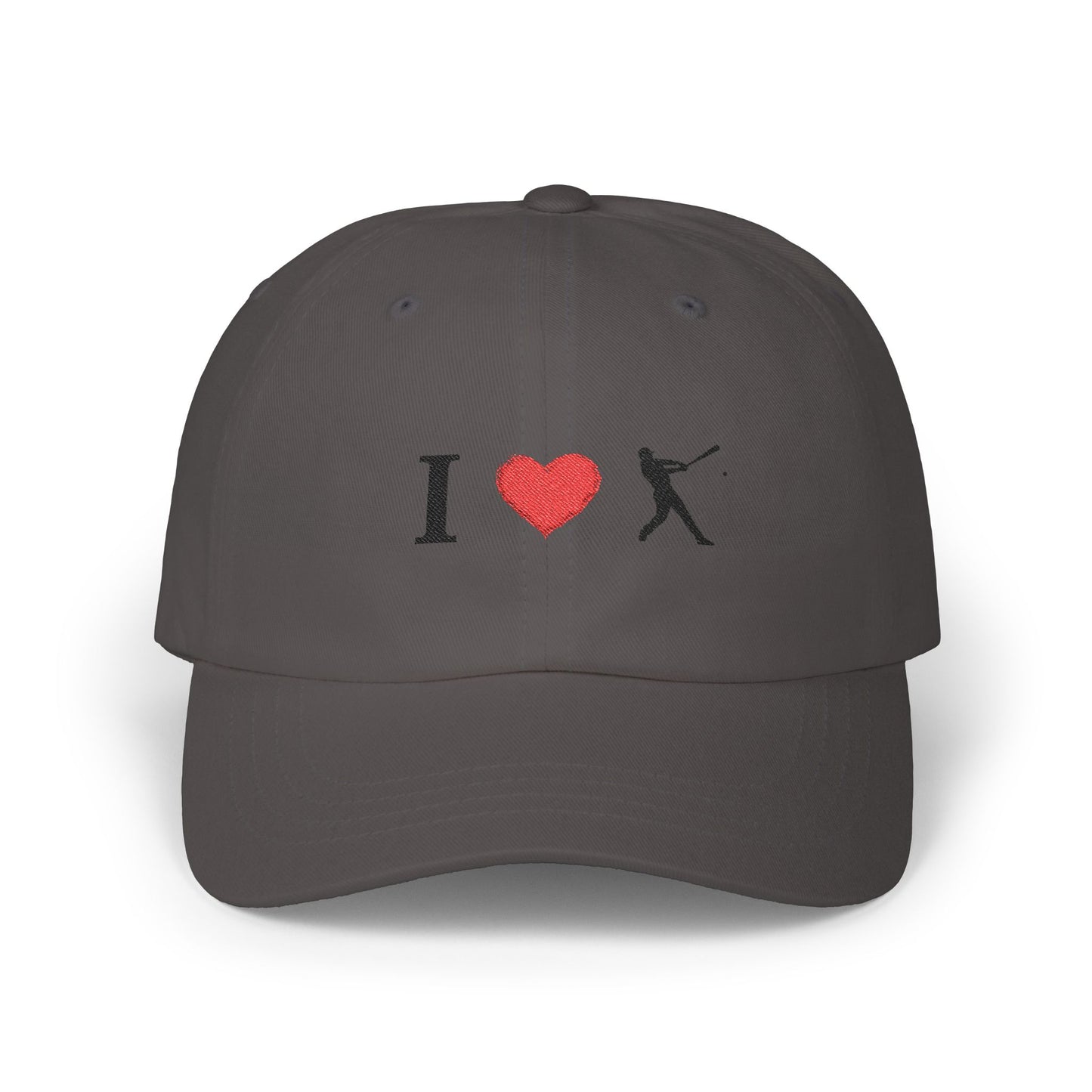 I Love Baseball Dad Cap, Sporty Hat for Dads, Baseball Lover Gift, Father's Day Gift, Casual Everyday Wear