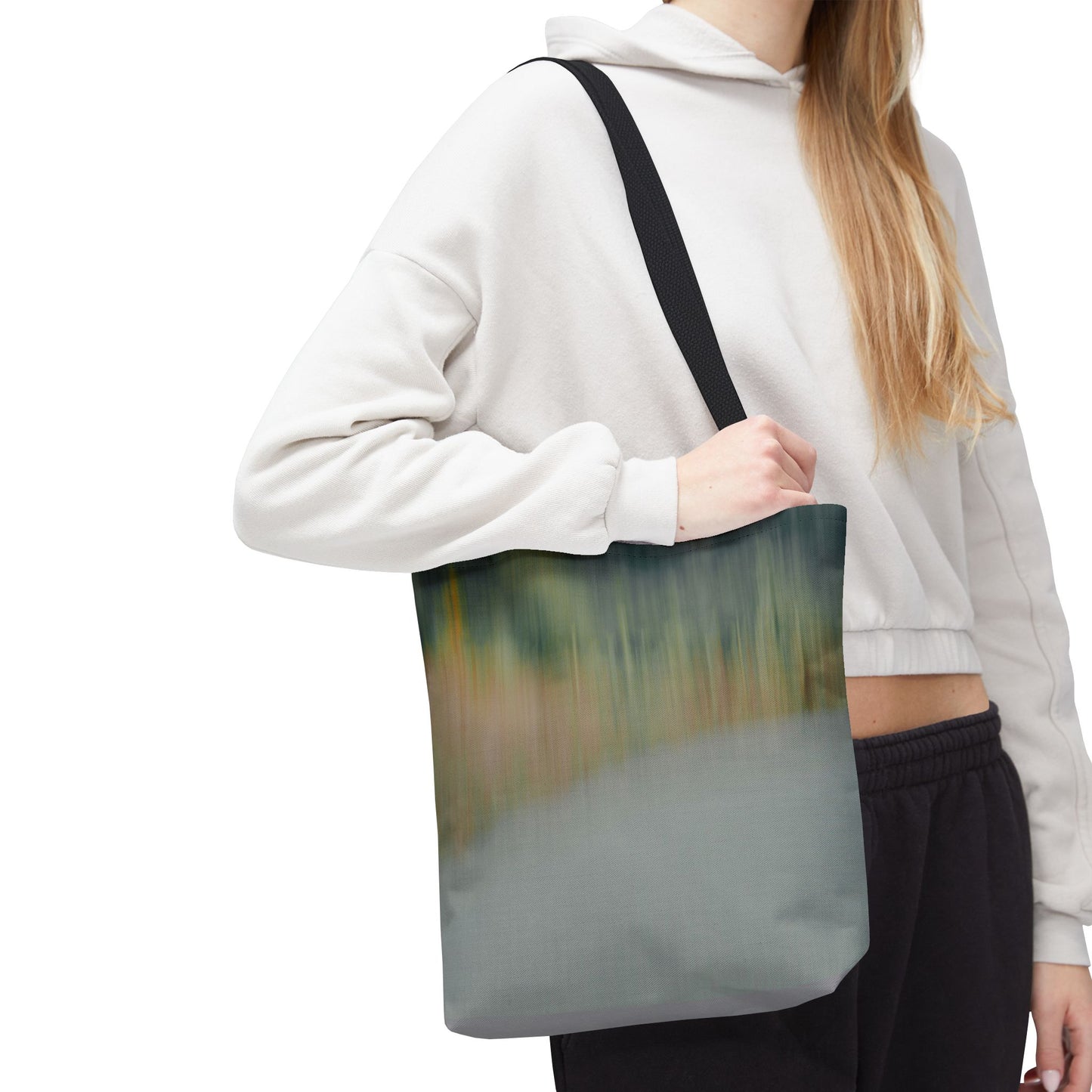 Serene Landscape Tote Bag - Stylish Eco-Friendly Carryall for Everyday Use