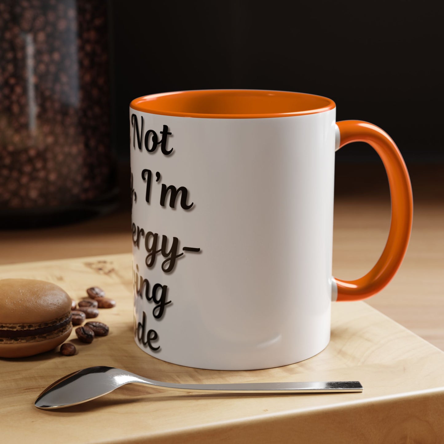 Humorous Coffee Mug - "I'm Not Lazy, I'm in Energy-Saving Mode"