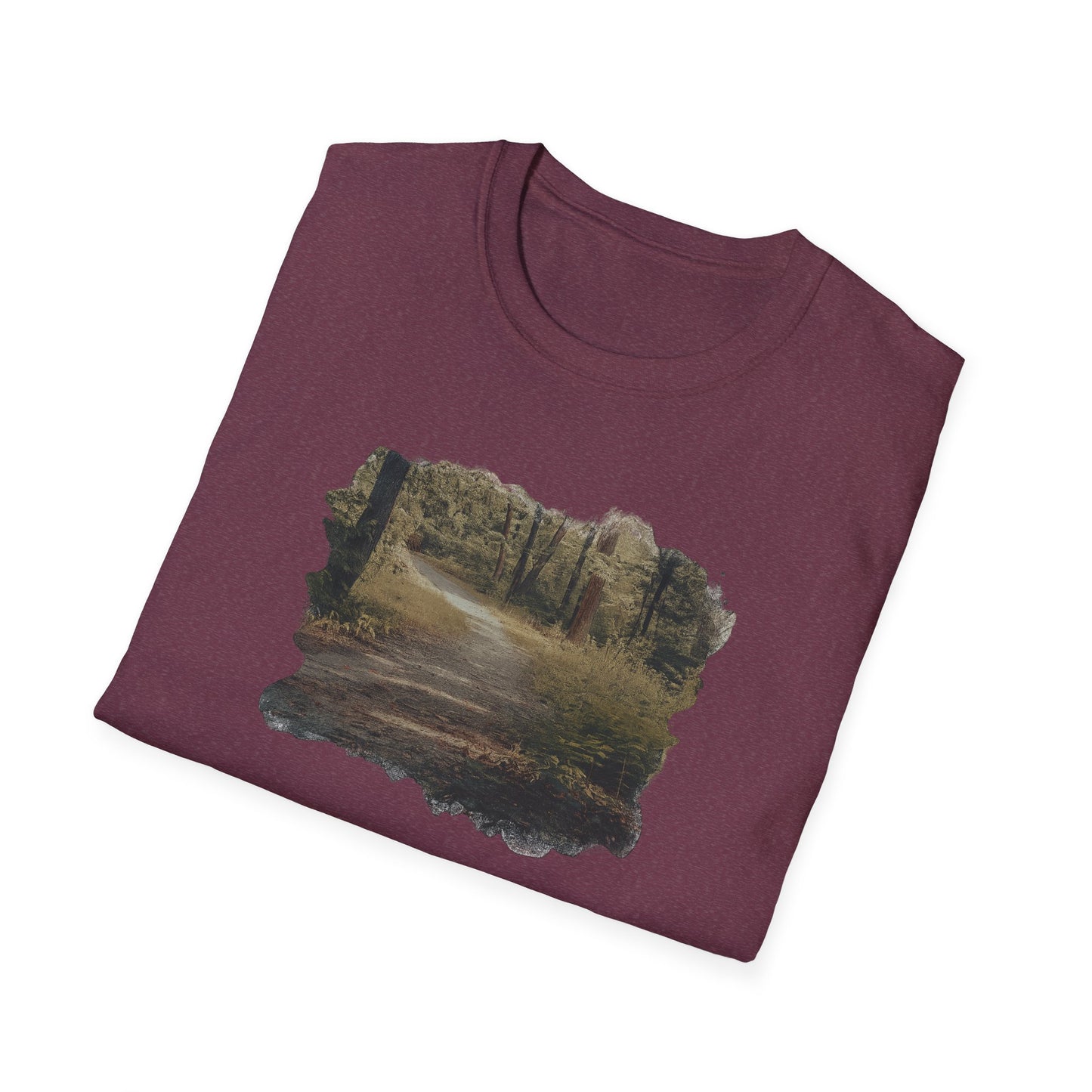 Nature-Inspired Unisex Softstyle T-Shirt | Casual Wear, Outdoor Activities, Gift for Nature Lovers, Relaxed Fit T-Shirt, Eco-Friendly Style