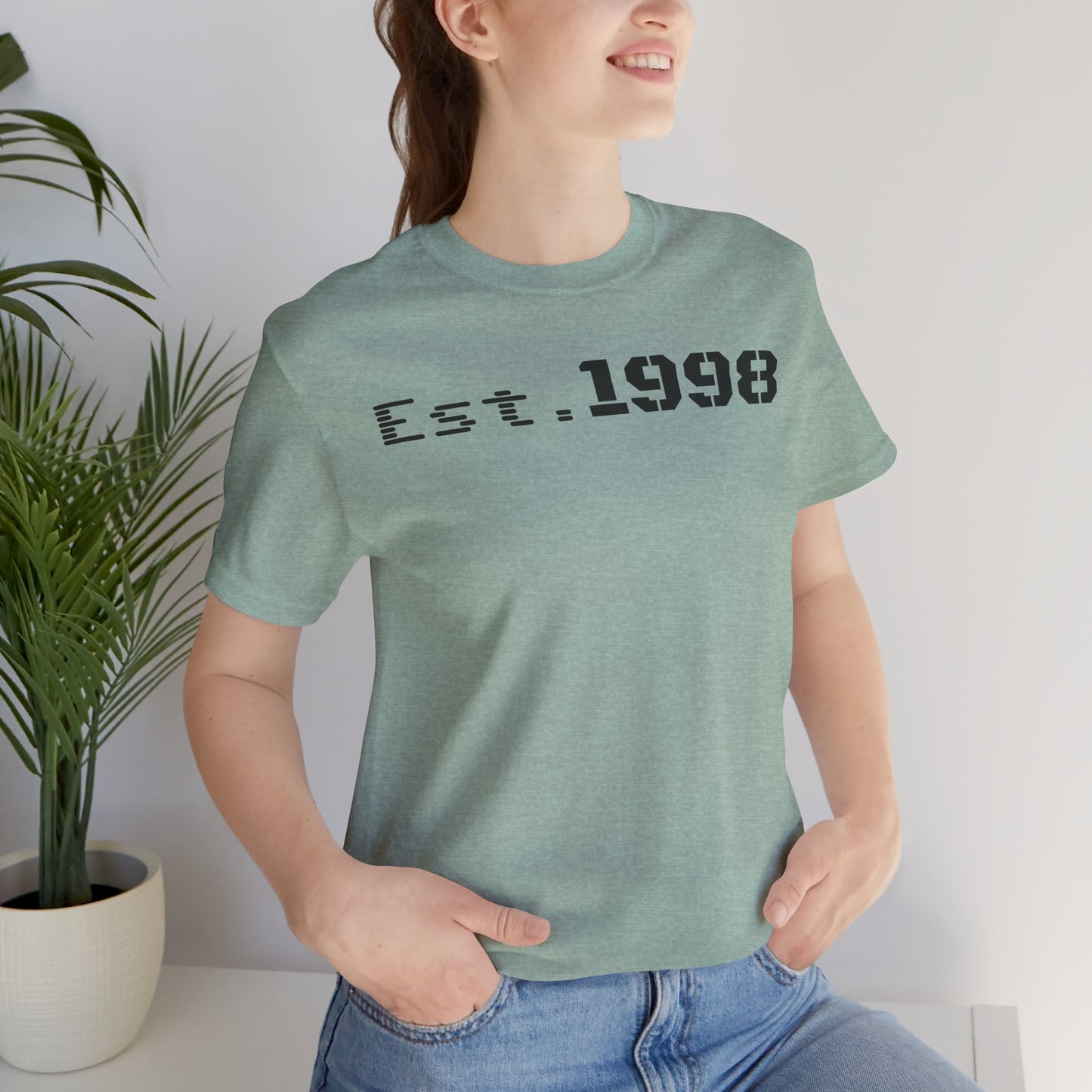 Vintage Est. 1998 Tee - Retro Unisex Shirt for Birthdays, Gifts, Everyday Wear, Casual Style, Nostalgia