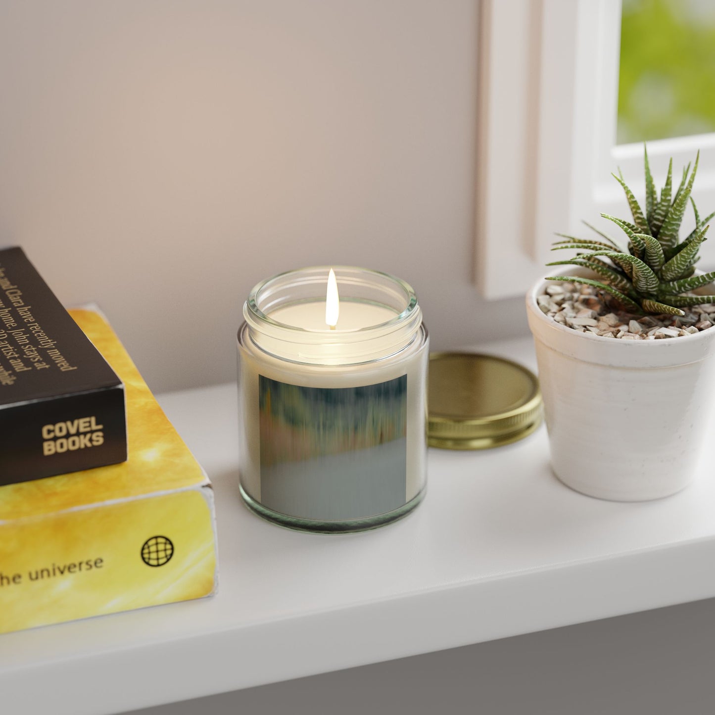 Aromatic Coconut Apricot Candles - 4oz & 9oz | Relaxing Home Fragrance