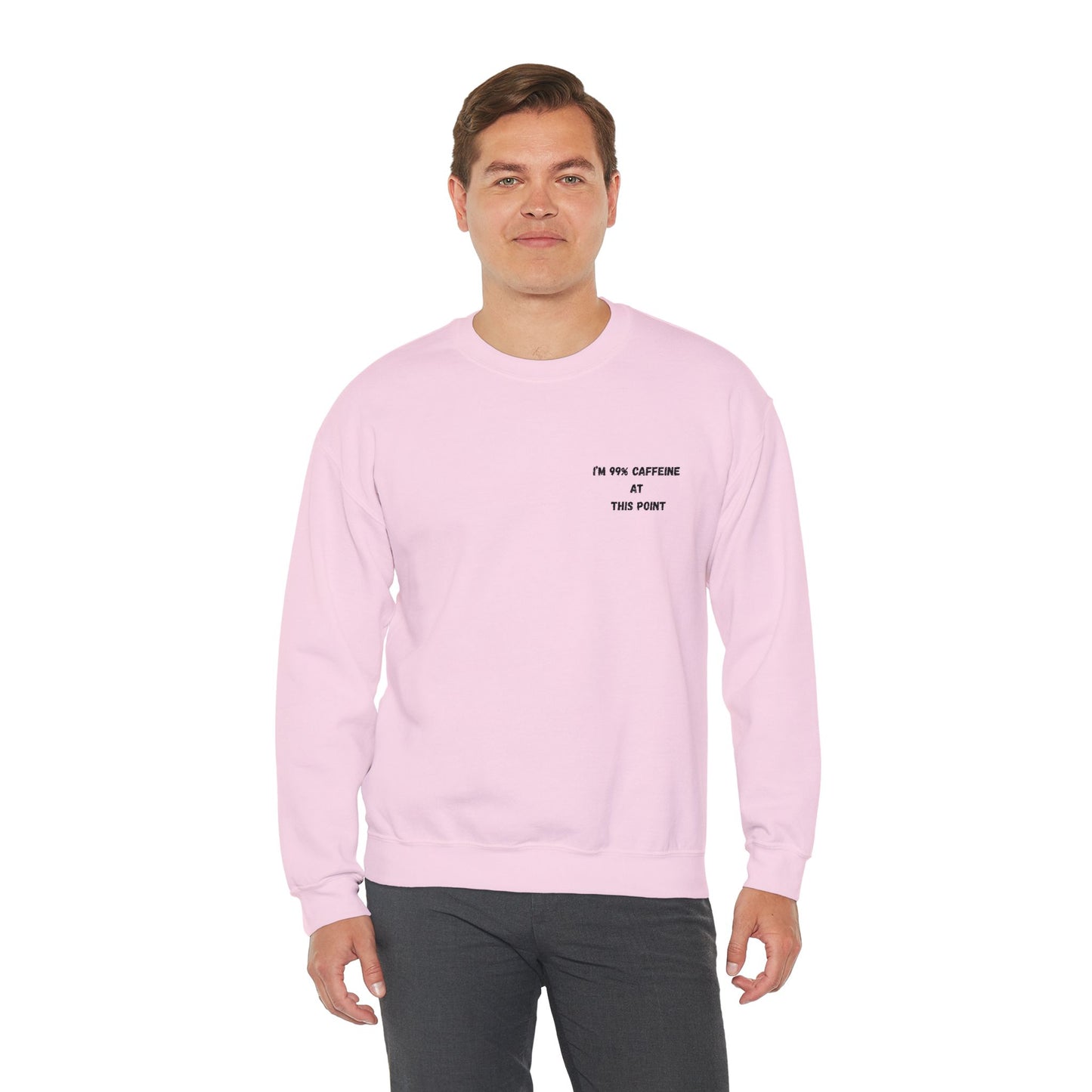 Caffeine Lover's Crewneck Sweatshirt | Unisex Heavy Blend