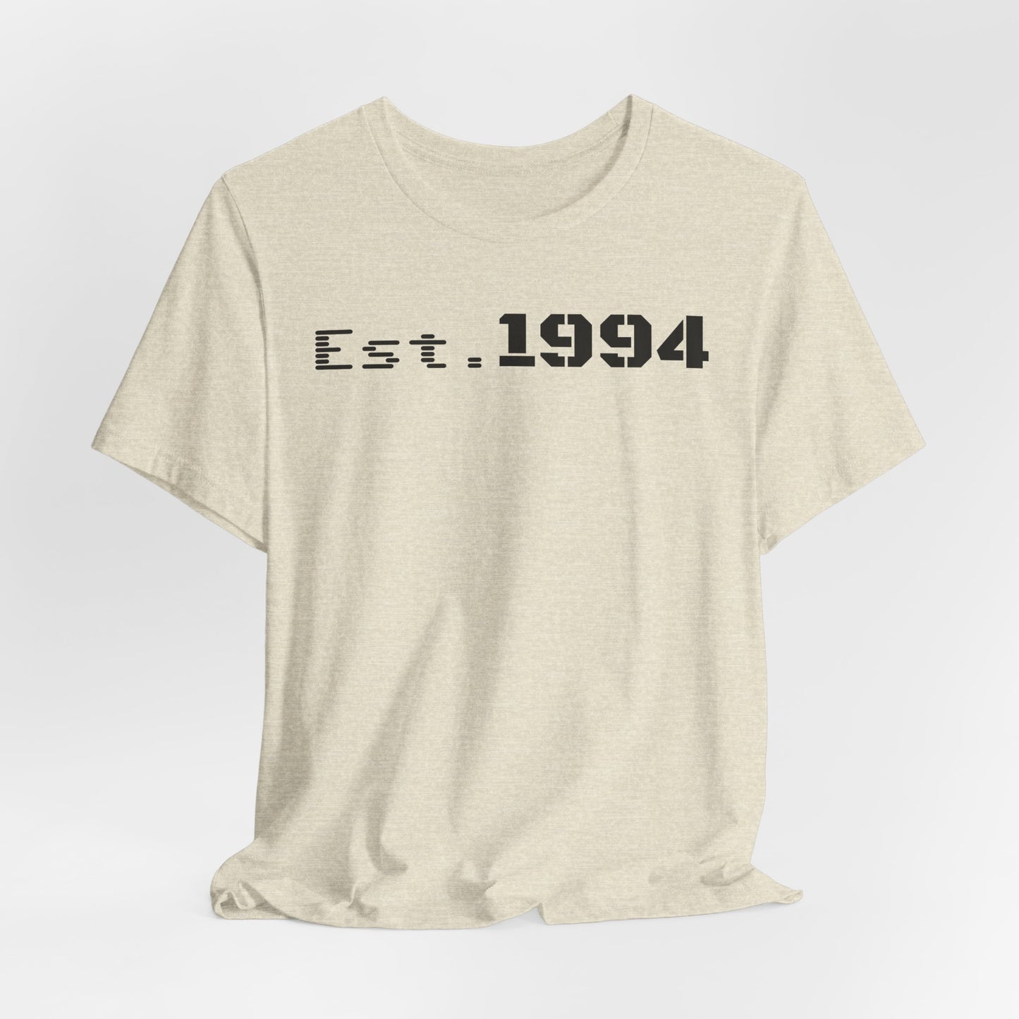 Est. 1994 Unisex Tee, Vintage Birthday Shirt, Nostalgic 90s Apparel, Perfect Gift for 30th Birthday, Casual Daily Wear