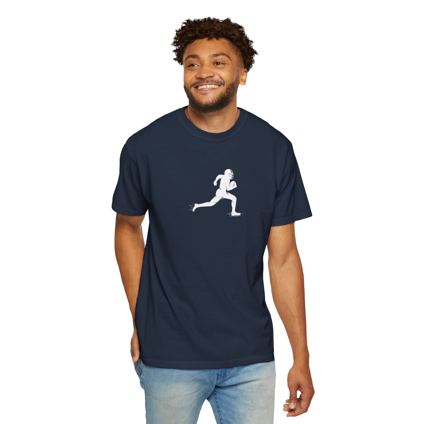 Unisex Football Player T-Shirt | Comfortable Sports Tee, Gift for Runners, Casual Wear, Workout Clothing, Everyday Style