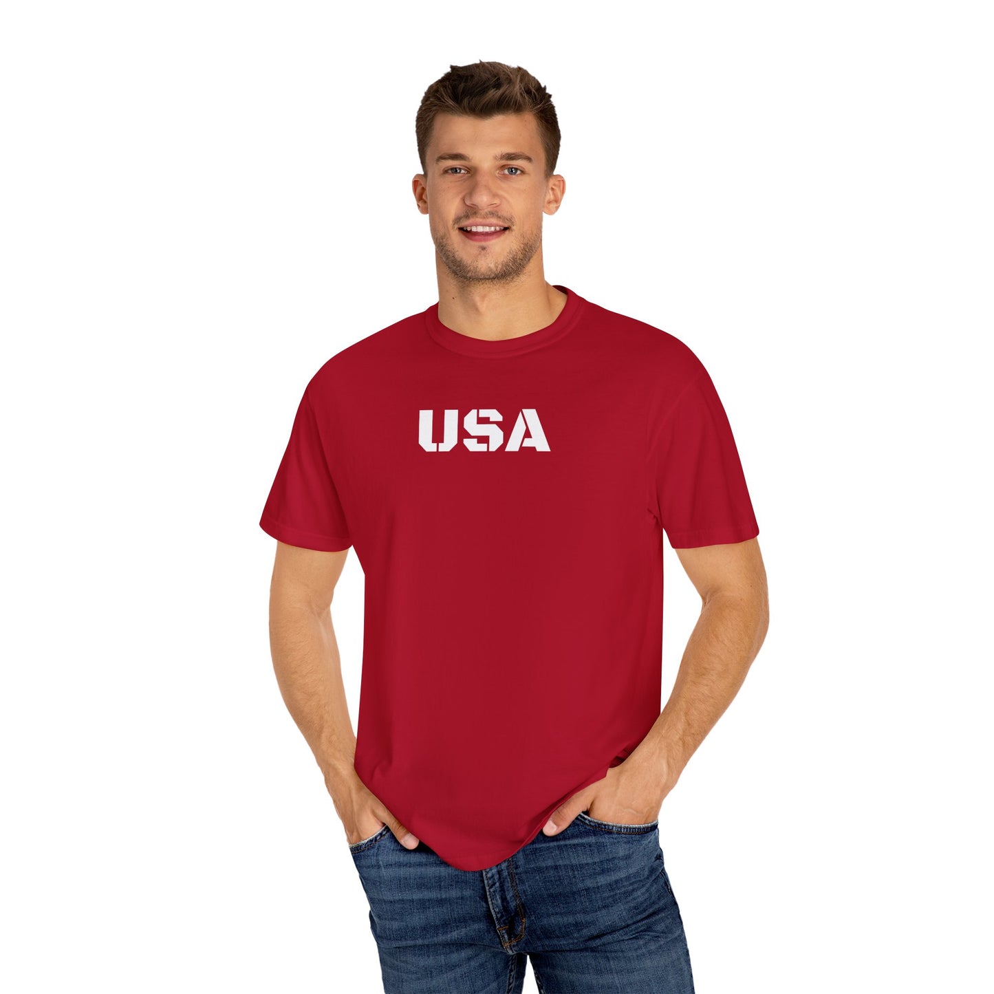 USA Vintage Unisex T-Shirt, Soft Cotton Tee, Casual Wear, Gifts for Her & Him, Summer Essentials, Independence Day Apparel