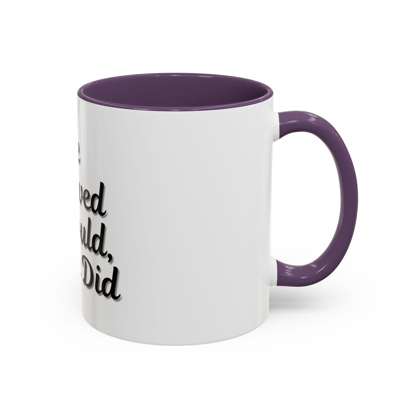 Inspirational Accent Coffee Mug - 'He Believed He Could, So He Did' - Perfect Gift for Motivational Moments