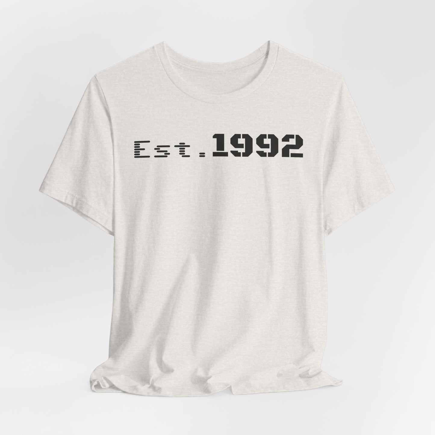 Est. 1992 Unisex Jersey Tee - Retro Birthday Gift, Casual Wear, Cool Vintage T-Shirt, Gift for Him, Gift for Her